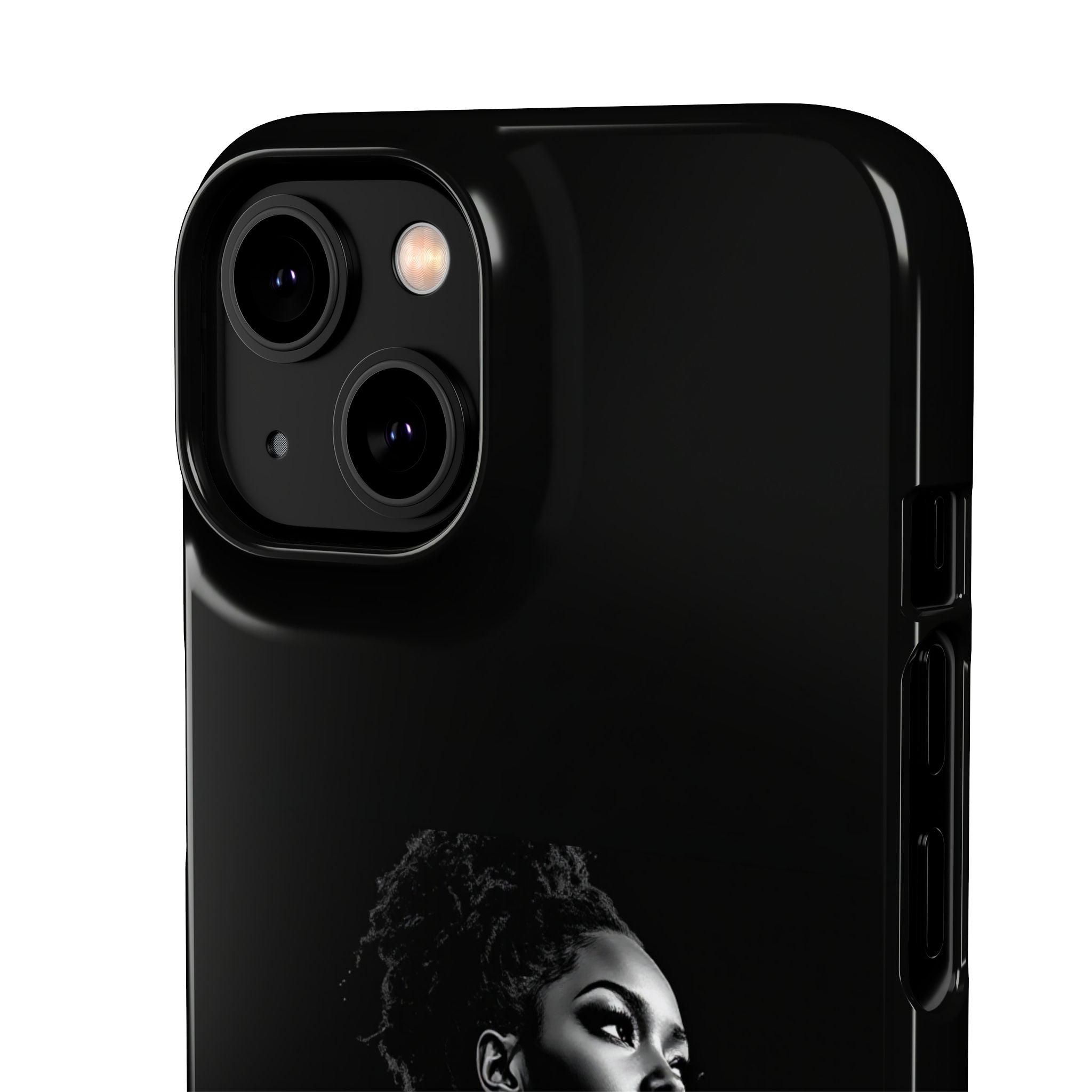 Phone Case — "Long Haul Loyalty" Black Portrait Snap Case