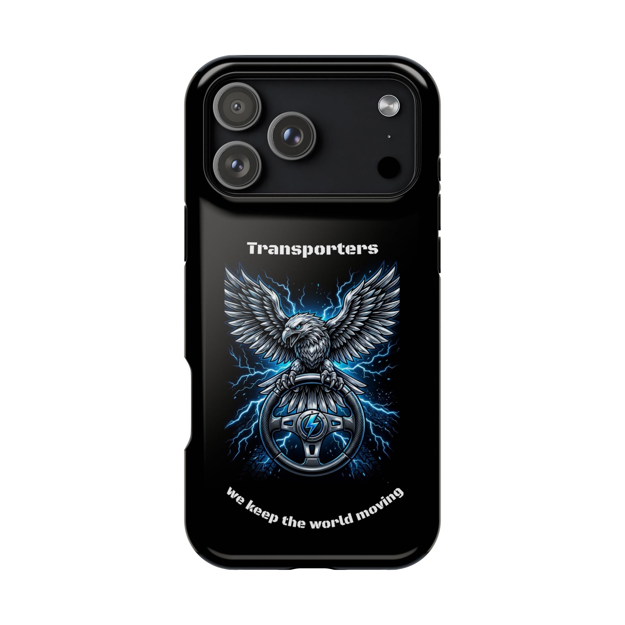 Electric Raven Magnetic Phone Case — Impact‑Resistant Protective Cover