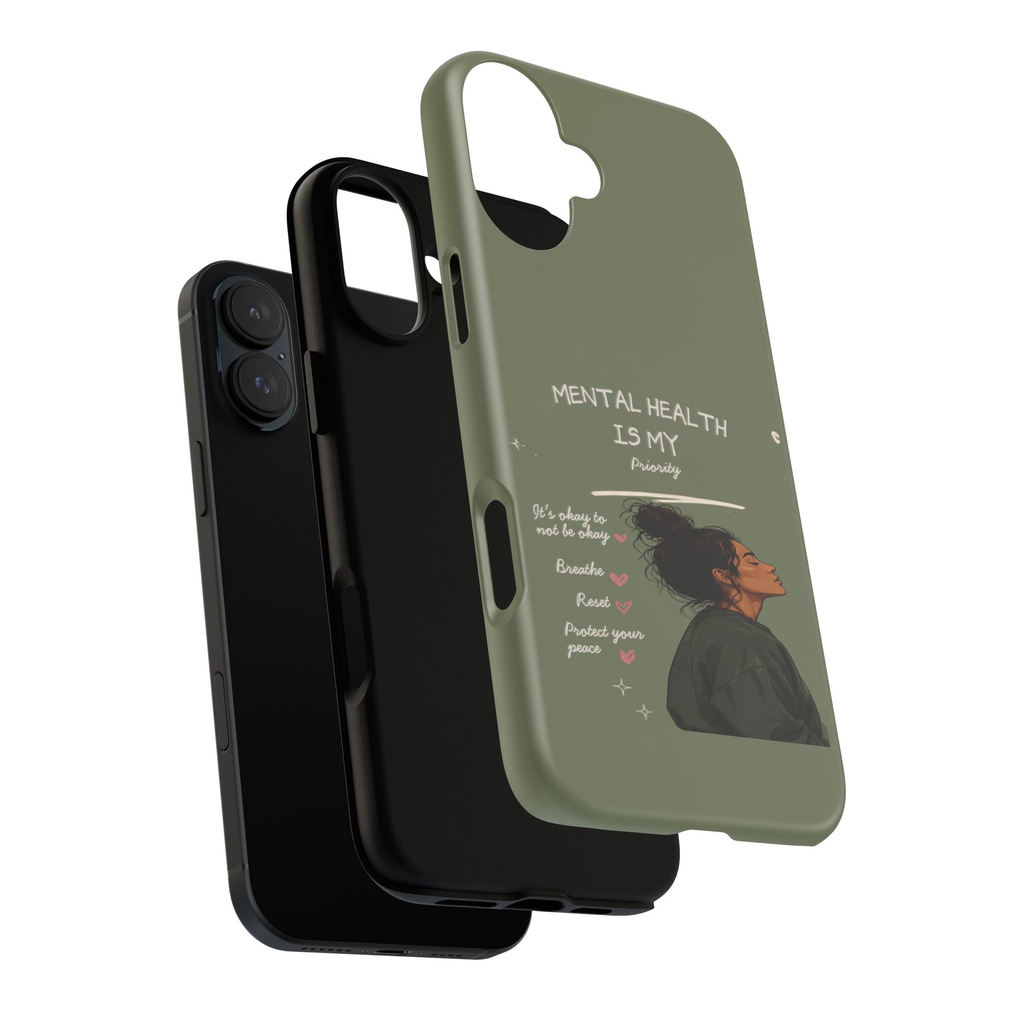 Mental Health Is My Priority Phone Case — Inspirational Protective iPhone Cover