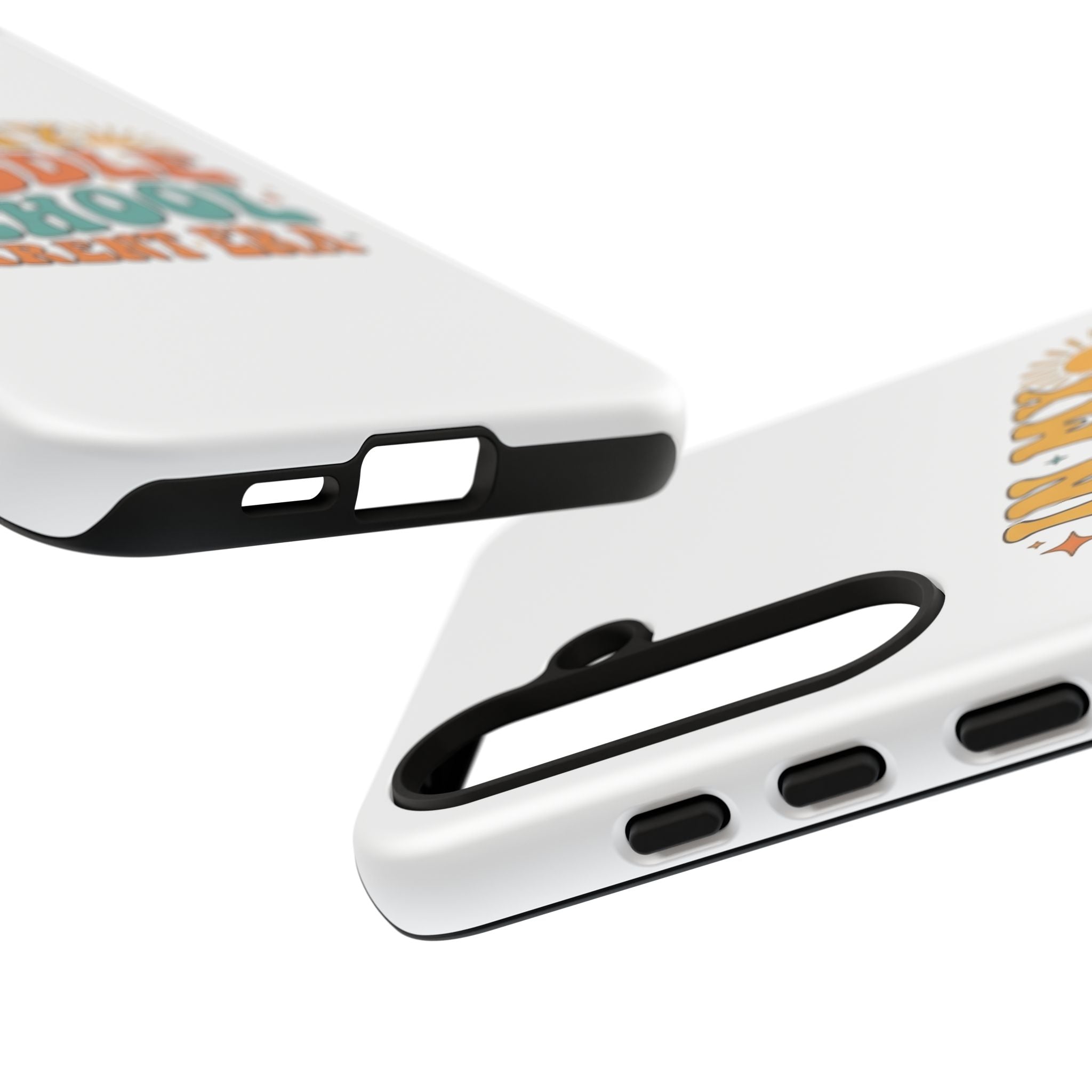Middle School Parent Phone Case — "In My Middle School Parent Era" Retro Design