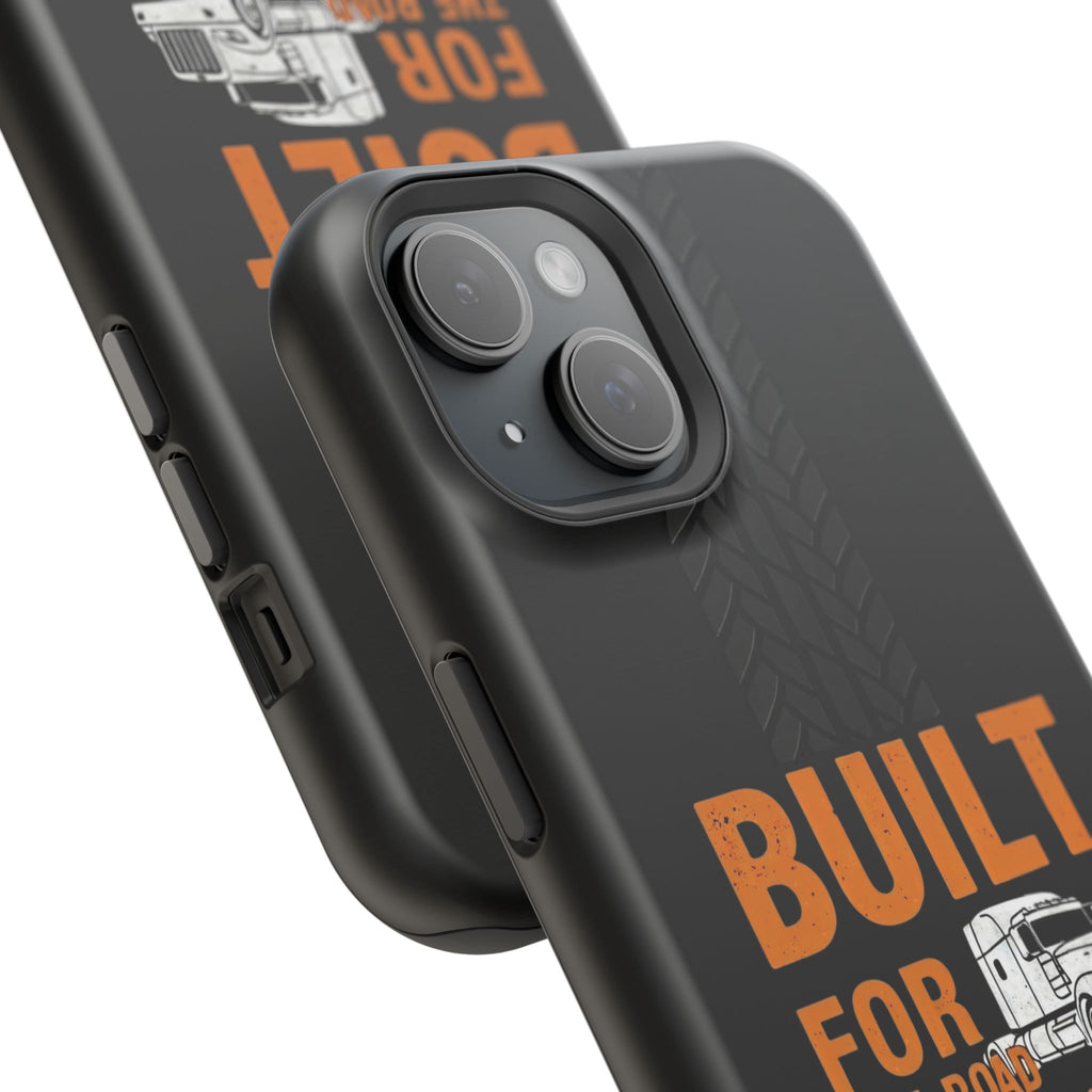 Phone Case — "Built for the Road" Truck Tire-Track Impact-Resistant Case