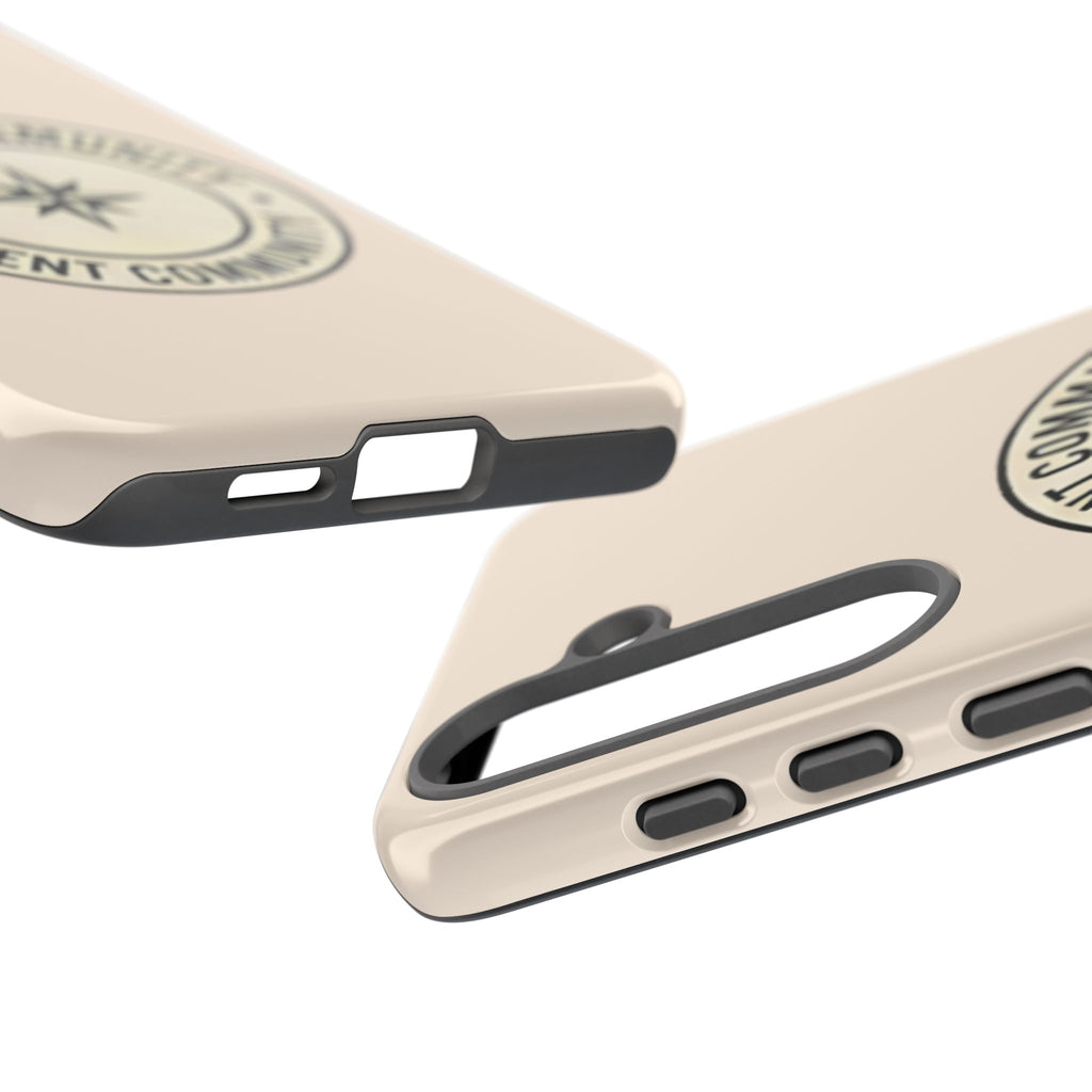 Parent Community Tough Phone Case — Durable Compass Logo Protective Cover
