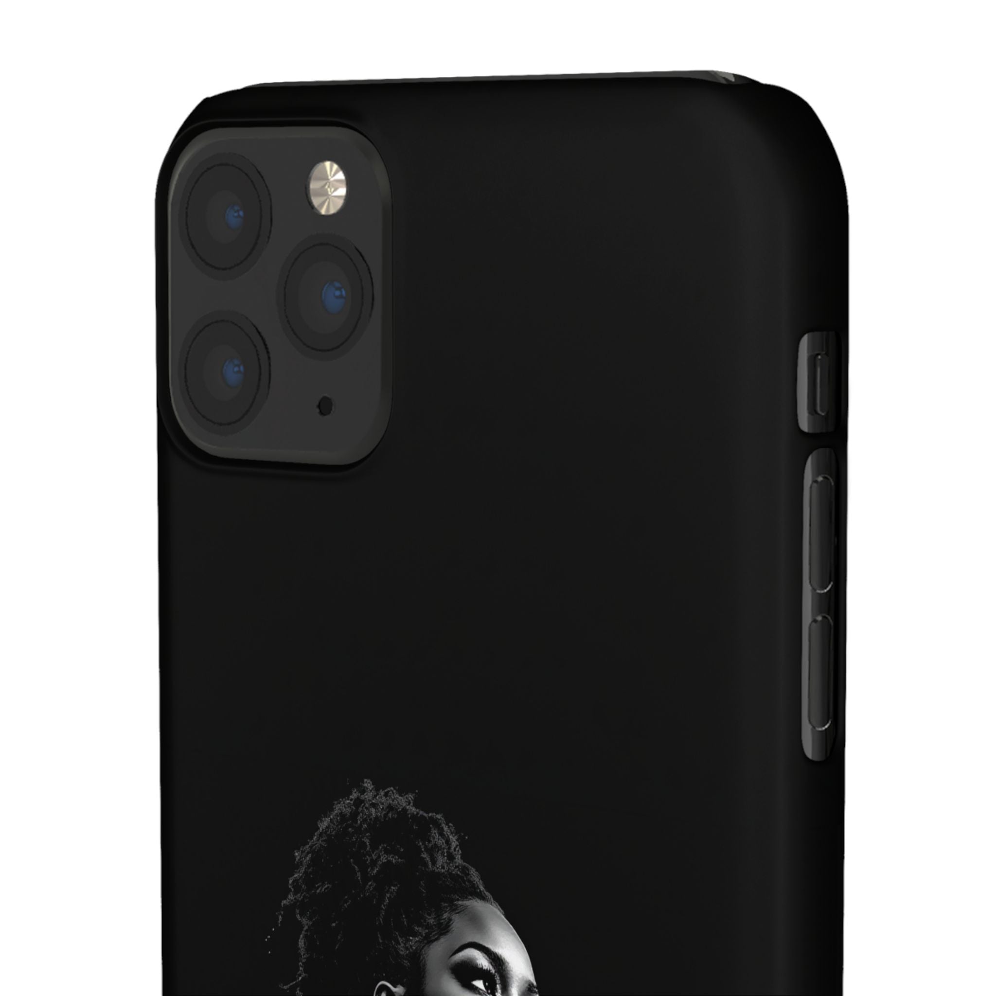 Phone Case — "Long Haul Loyalty" Black Portrait Snap Case