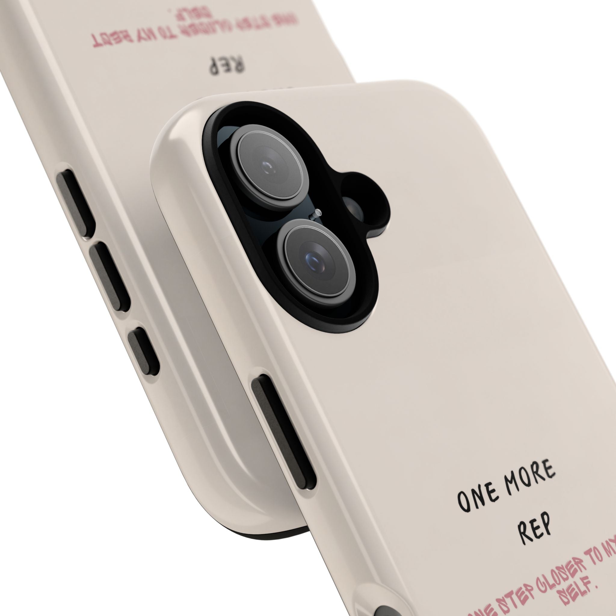 Gym Phone Case — "One More Rep" Workout Duffle & Sneakers Protective Case