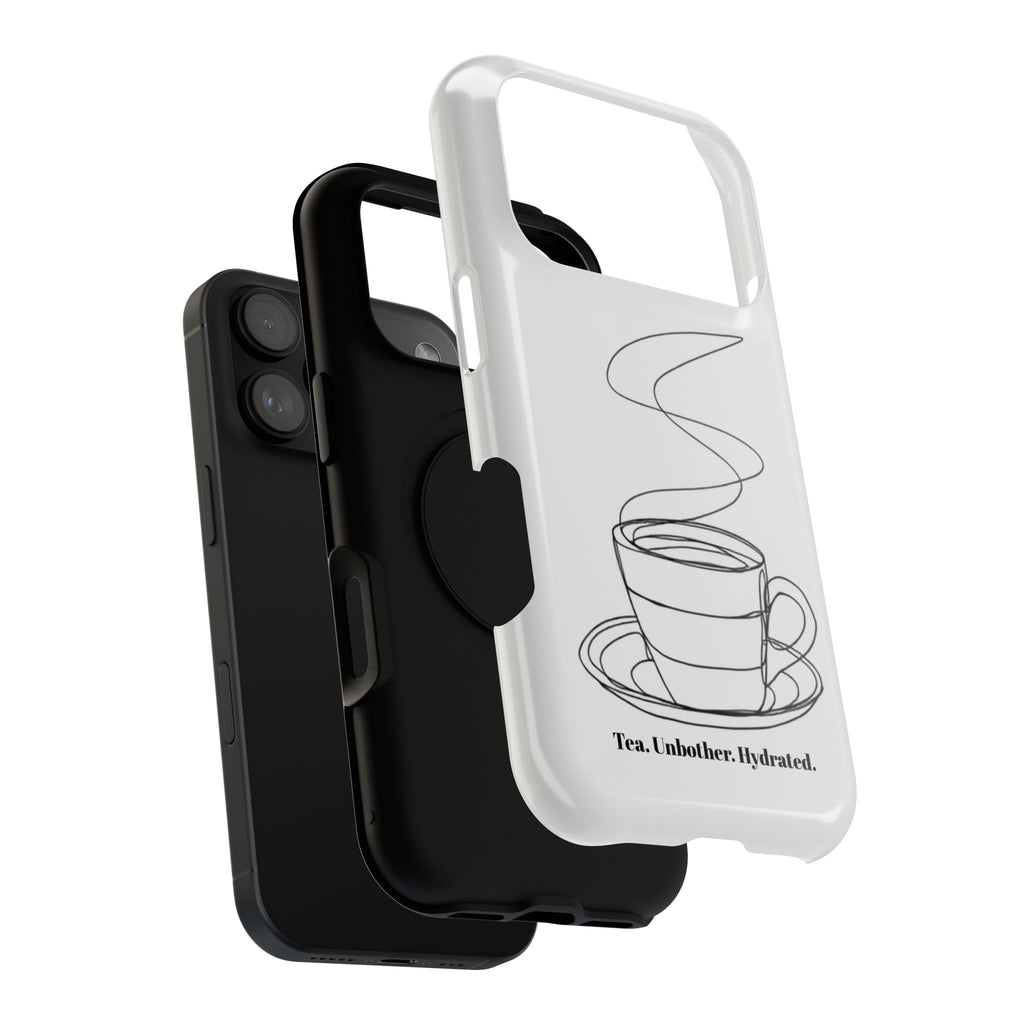 Tea Unbothered Hydrated Phone Case — Impact-Resistant