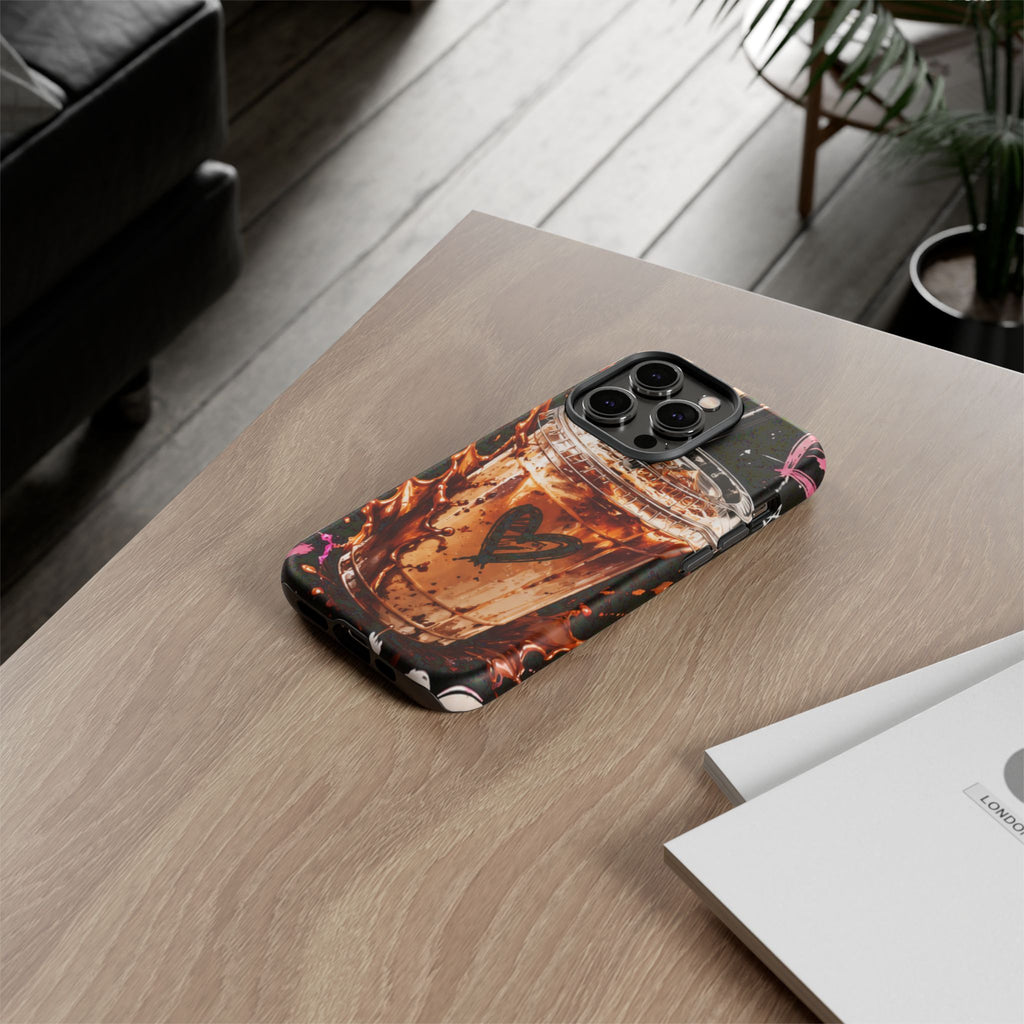 Iced Coffee Phone Case – 'Iced Coffee latte: Stylish Protective Case