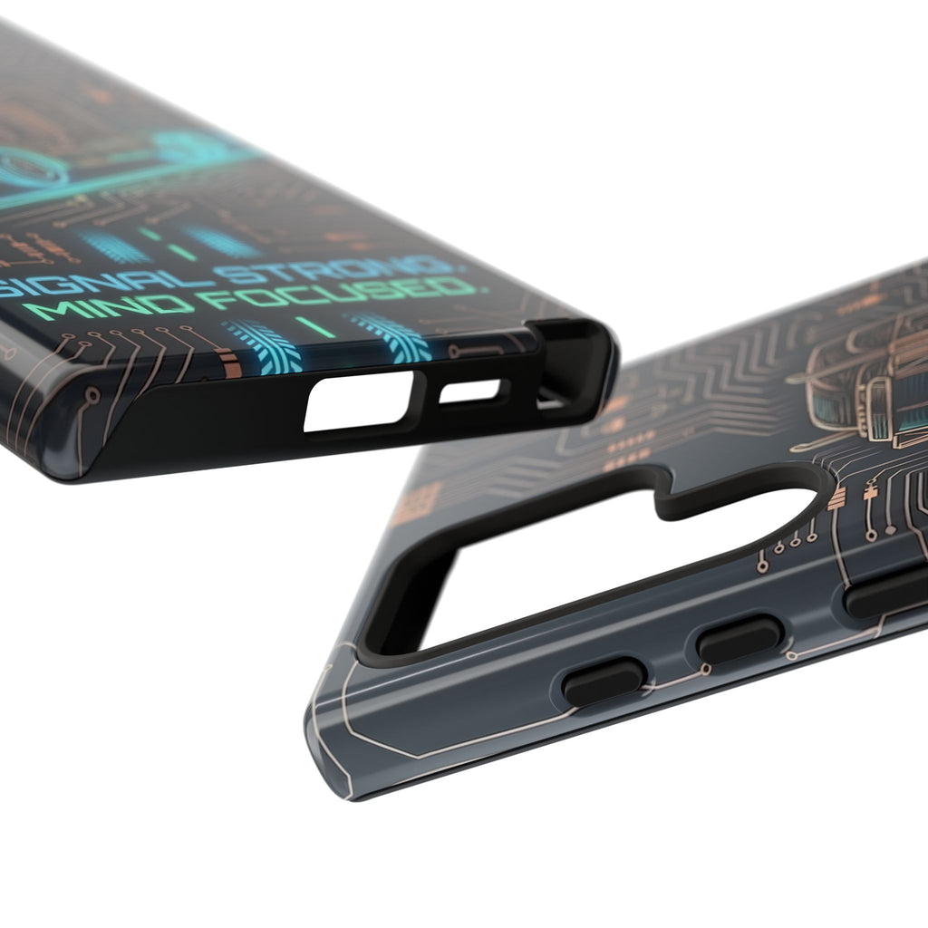 Truck Driver Gamer Phone Case — “Real Life. No Pause Button.”