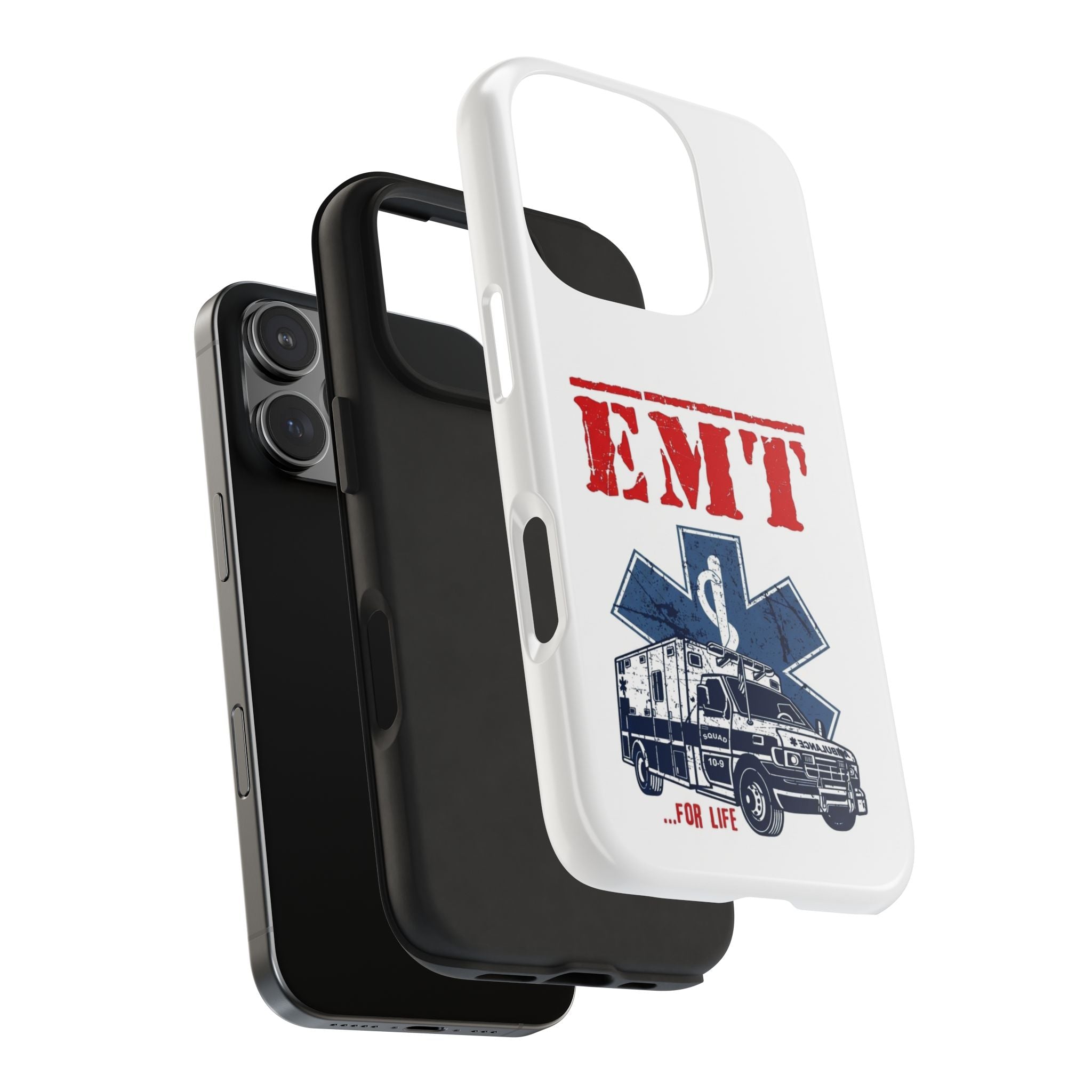 EMT ambulance graphic Phone Case | Emergency Medical Technician design