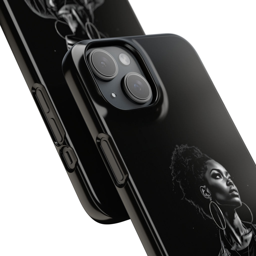 Phone Case — "Long Haul Loyalty" Black Portrait Snap Case