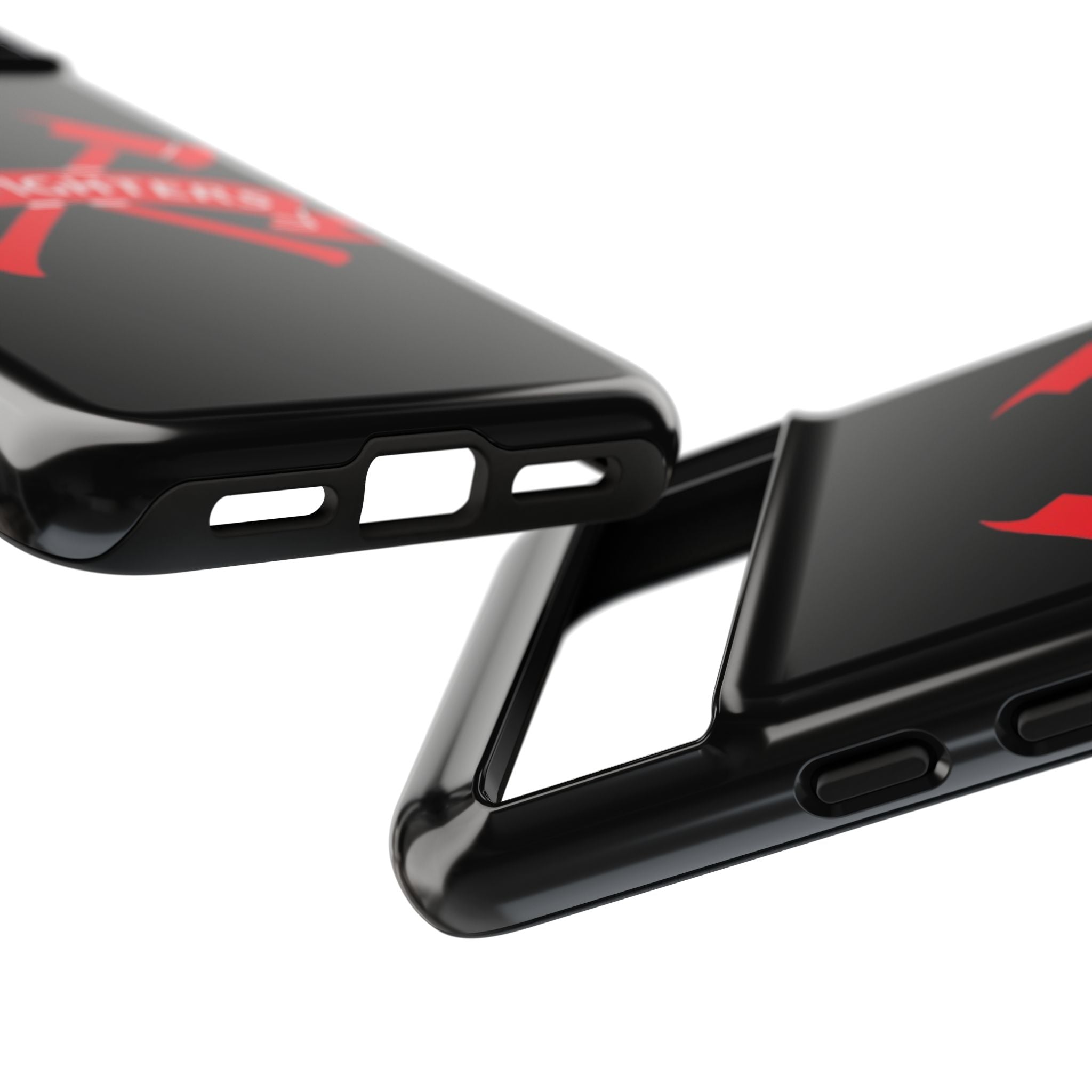 Firefighters Tough Phone Case — Red Crossed Axes Design