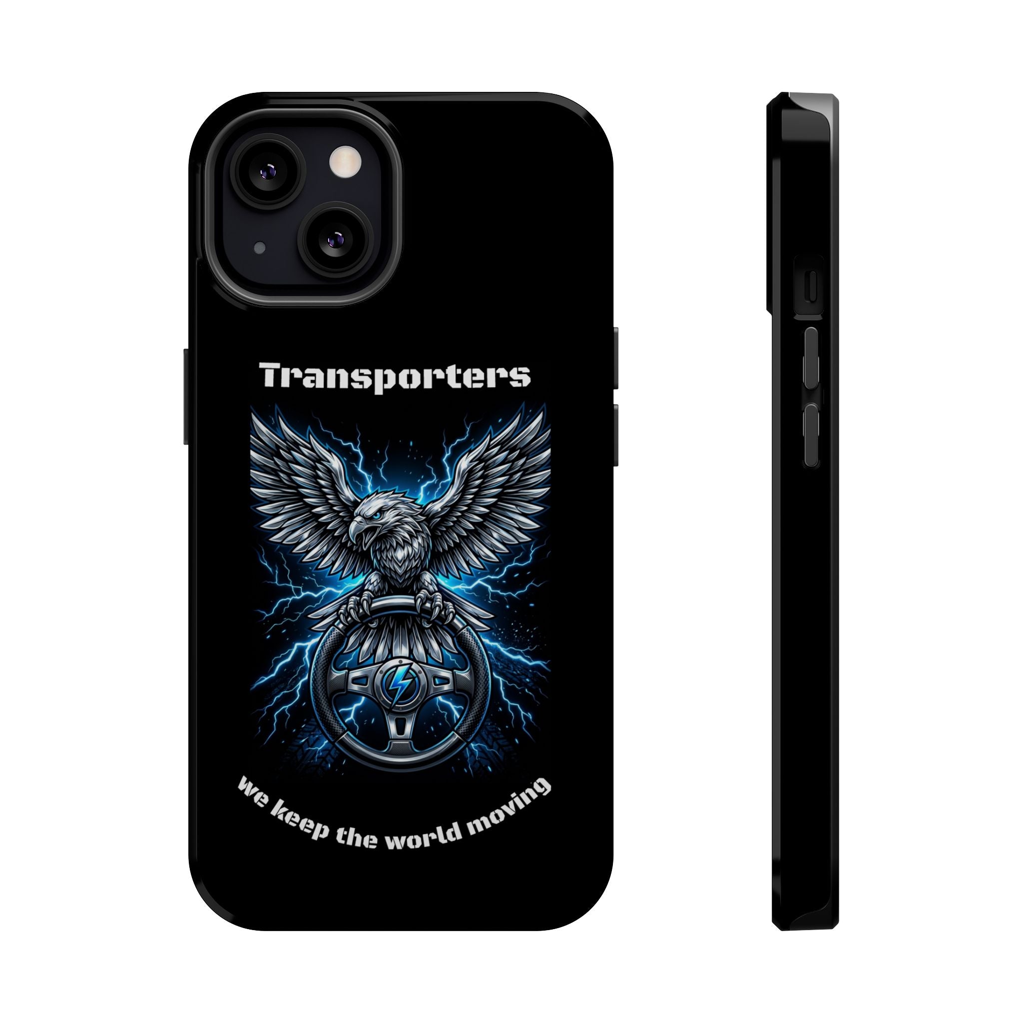 Electric Raven Magnetic Phone Case — Impact‑Resistant Protective Cover