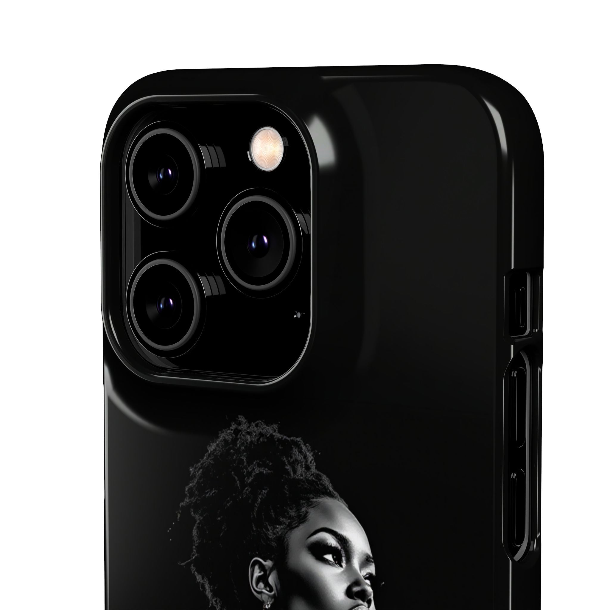 Phone Case — "Long Haul Loyalty" Black Portrait Snap Case
