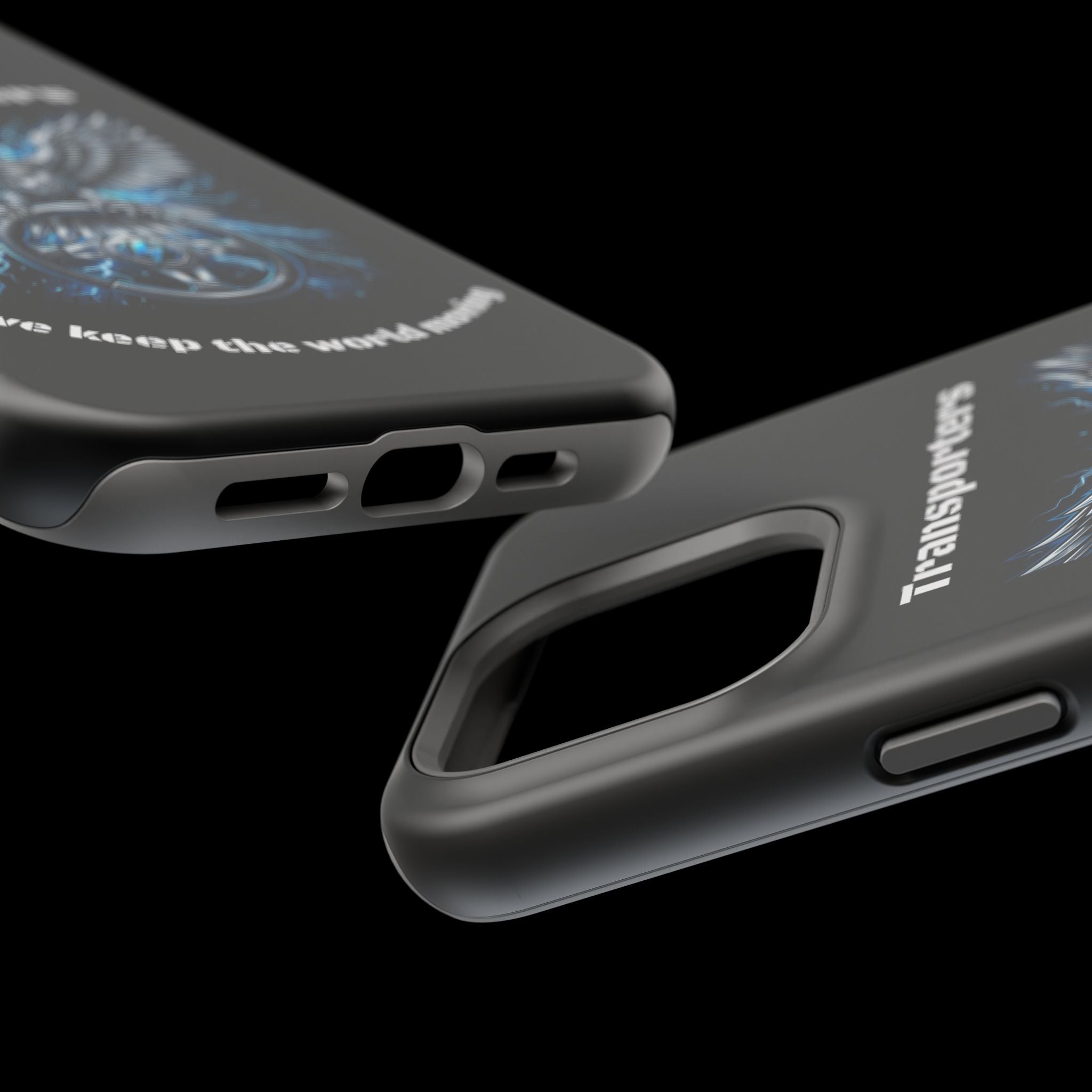Electric Raven Magnetic Phone Case — Impact‑Resistant Protective Cover