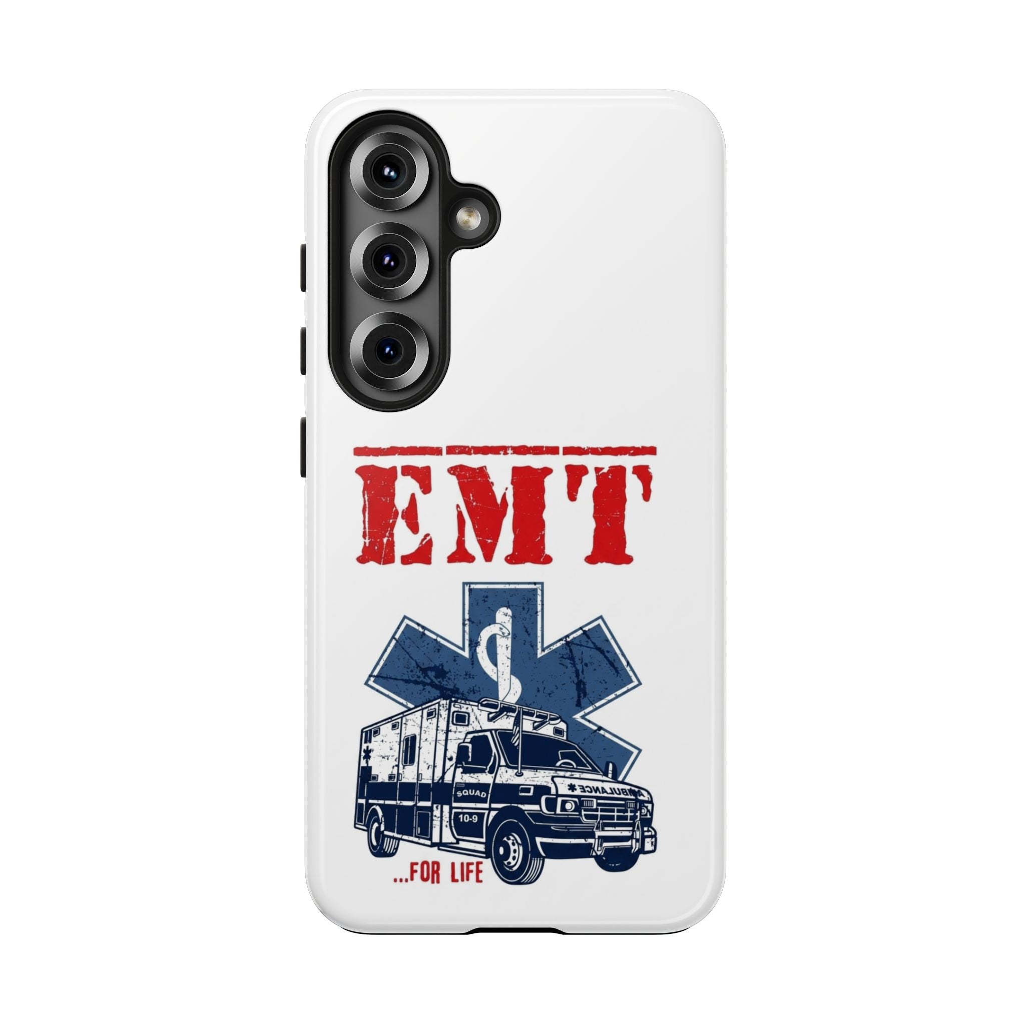 EMT ambulance graphic Phone Case | Emergency Medical Technician design