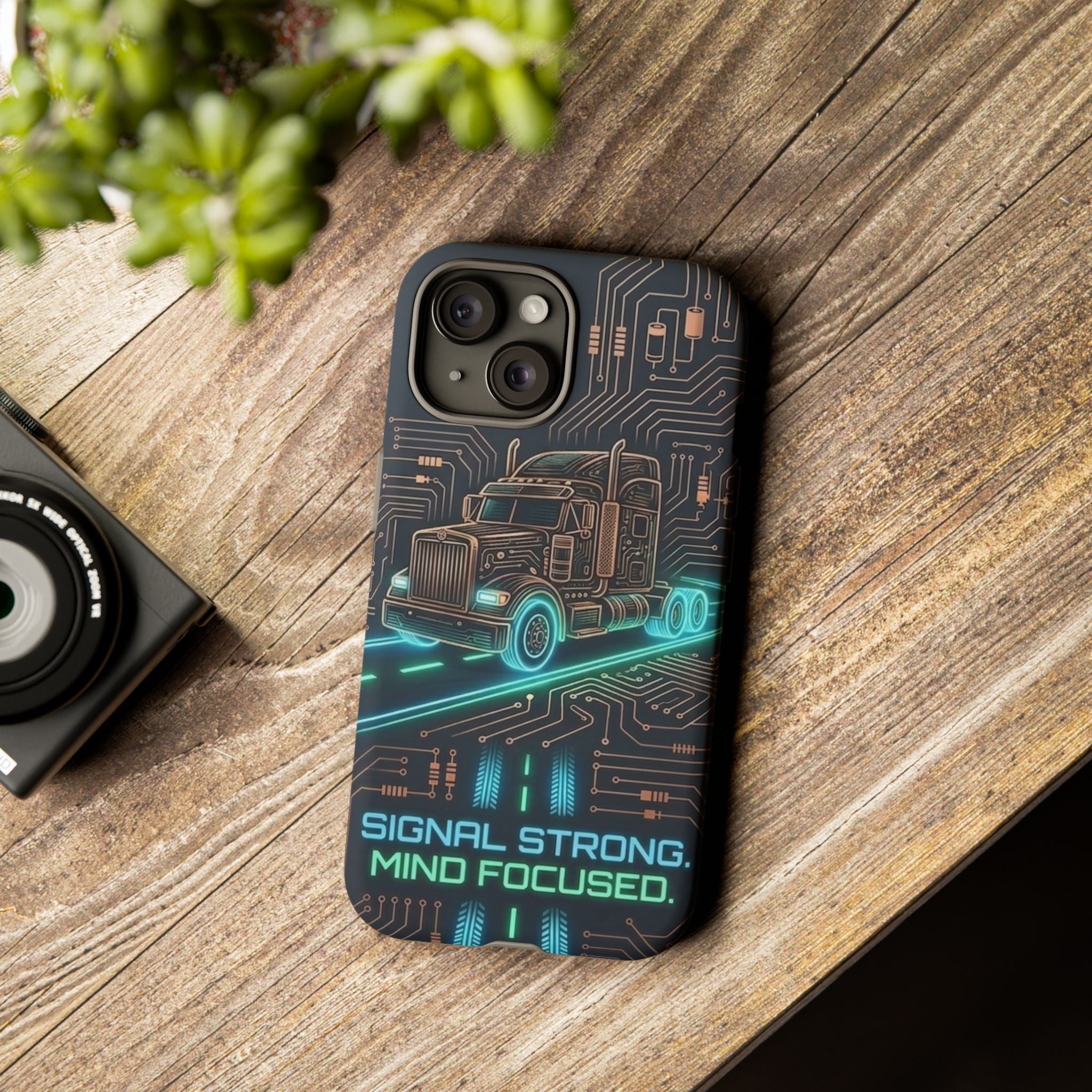 Diesel Warrior Truck Phone Case — Heavy-Duty Trucker iPhone Cover
