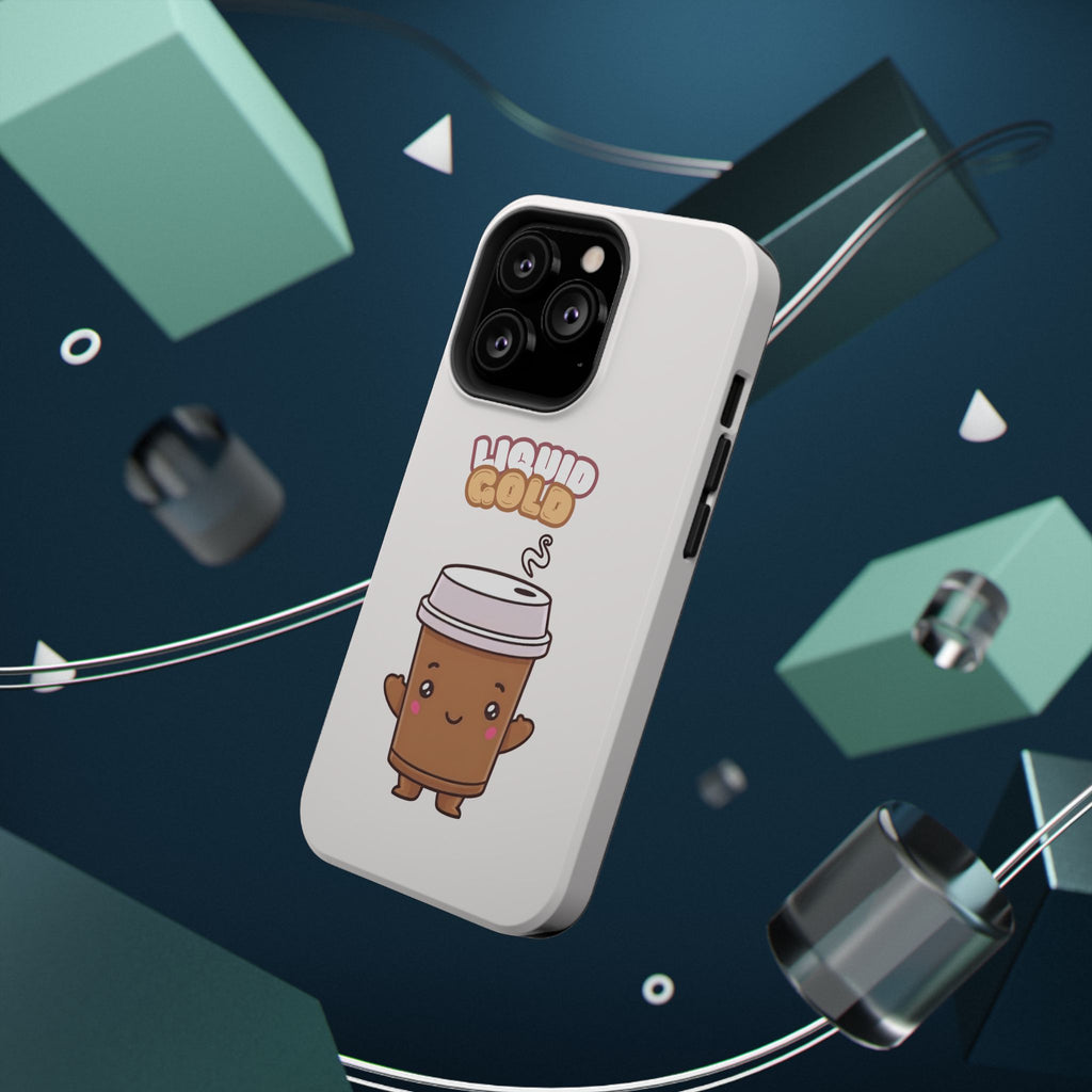 Coffee Cup Phone Case – “Liquid Gold” Cute Kawaii Espresso Impact-Resistant Case
