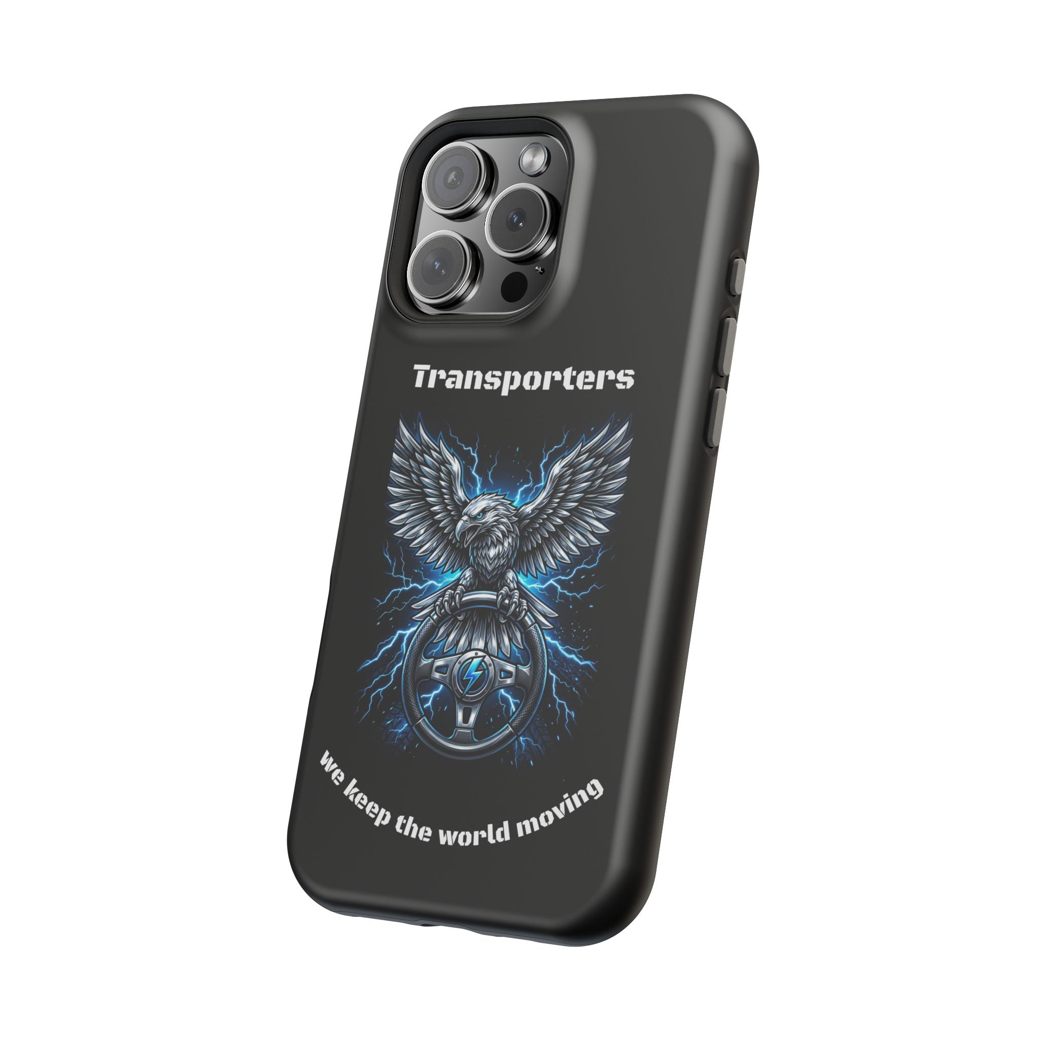 Electric Raven Magnetic Phone Case — Impact‑Resistant Protective Cover