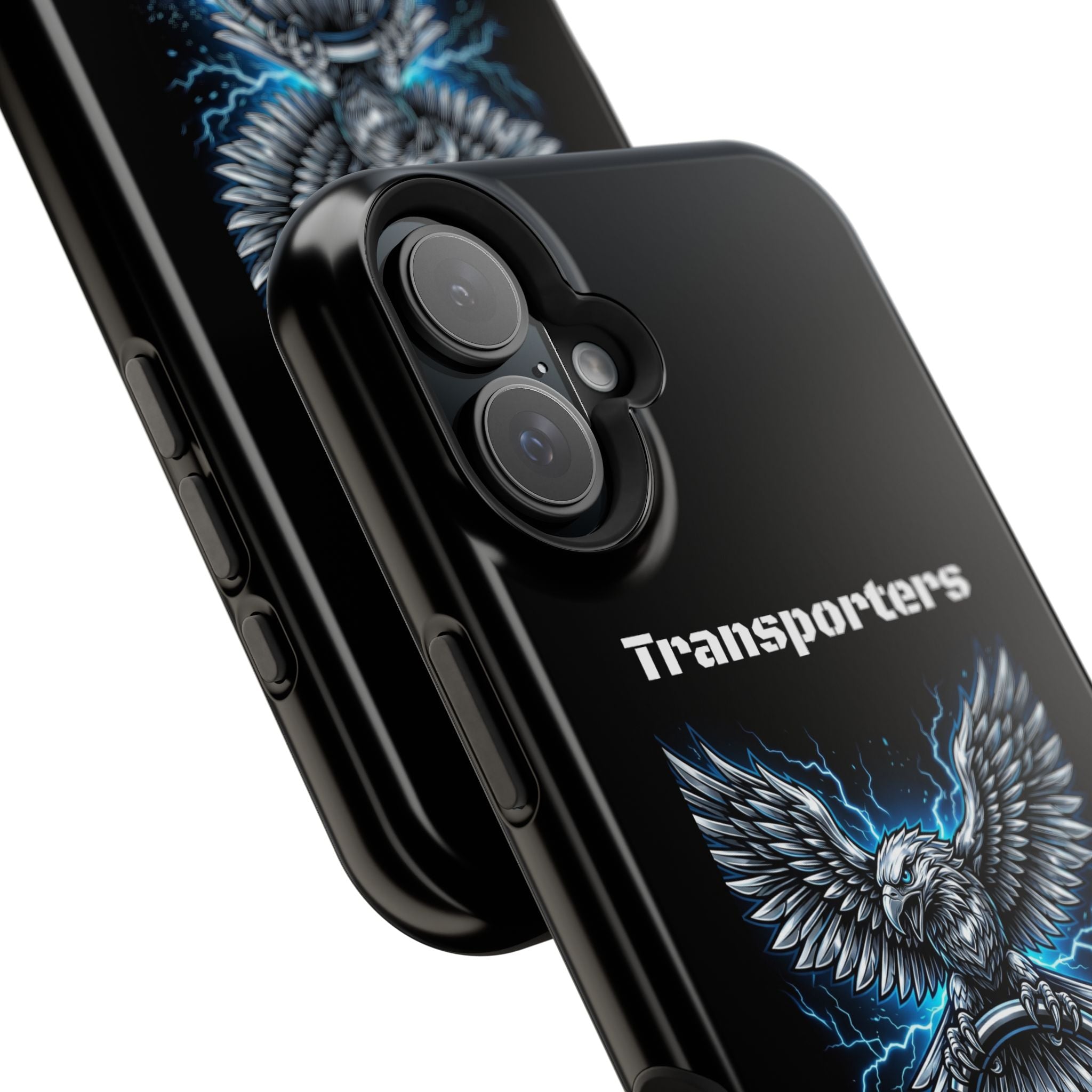 Electric Raven Magnetic Phone Case — Impact‑Resistant Protective Cover