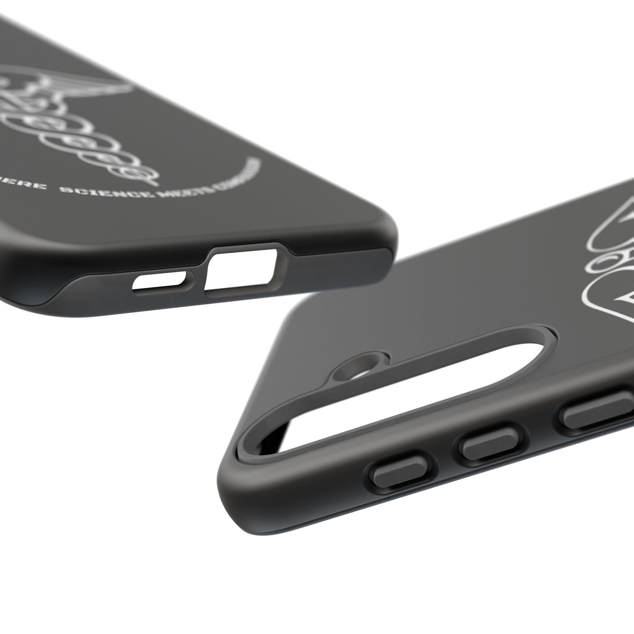 Medical Caduceus Phone Case — "Where Science Meets Compassion" Protective iPhone Cover