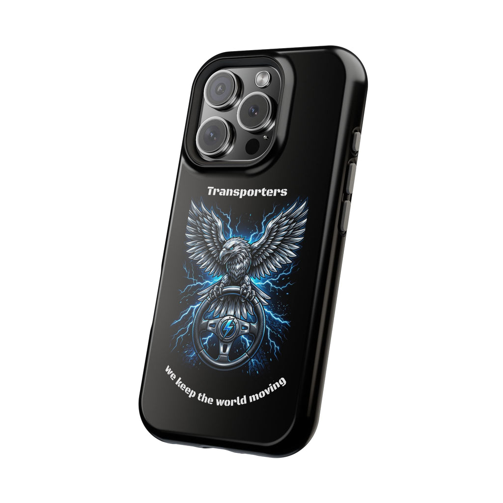 Electric Raven Magnetic Phone Case — Impact‑Resistant Protective Cover