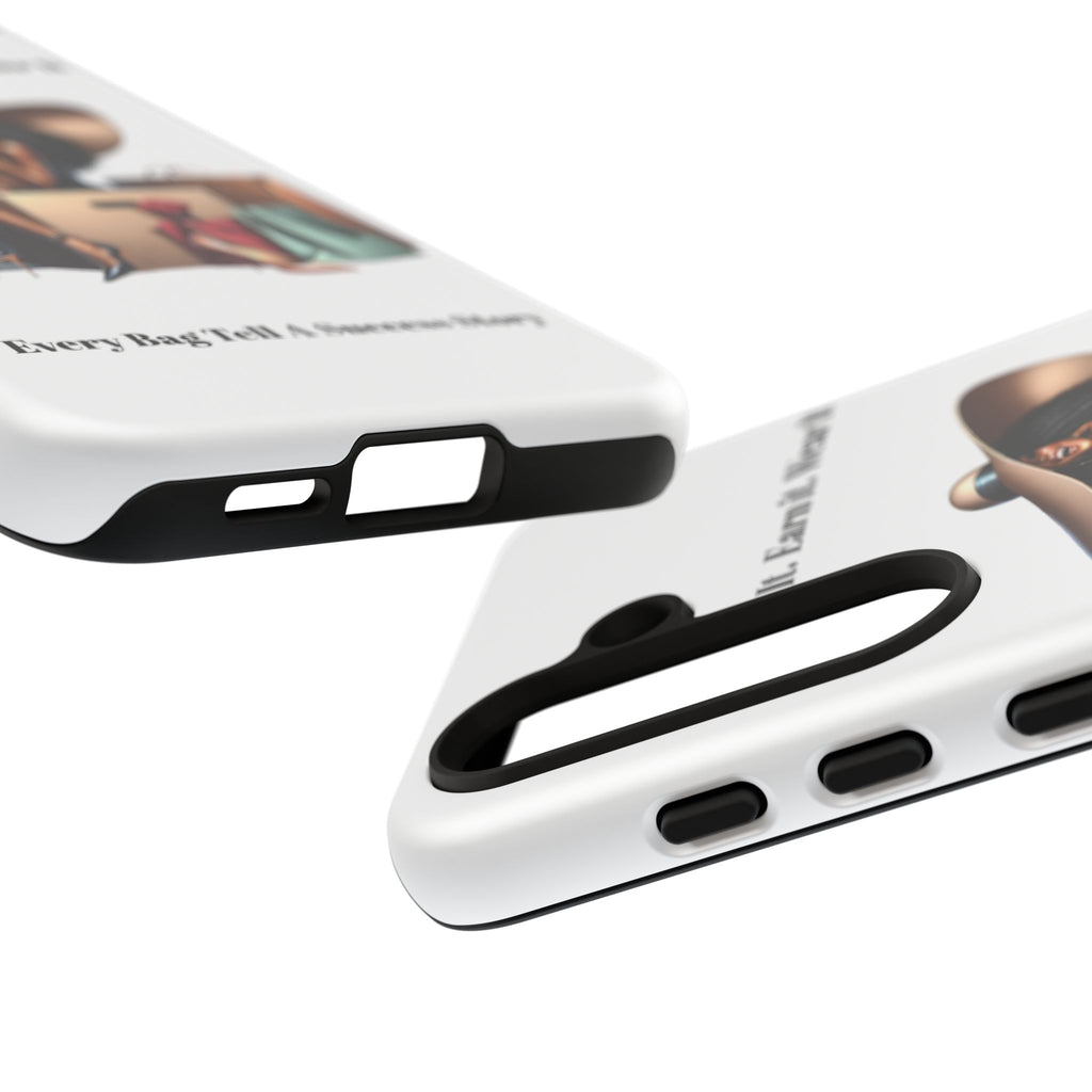 Phone Case - "Manifest It. Earn It. Wear It." Chic Shopper Design