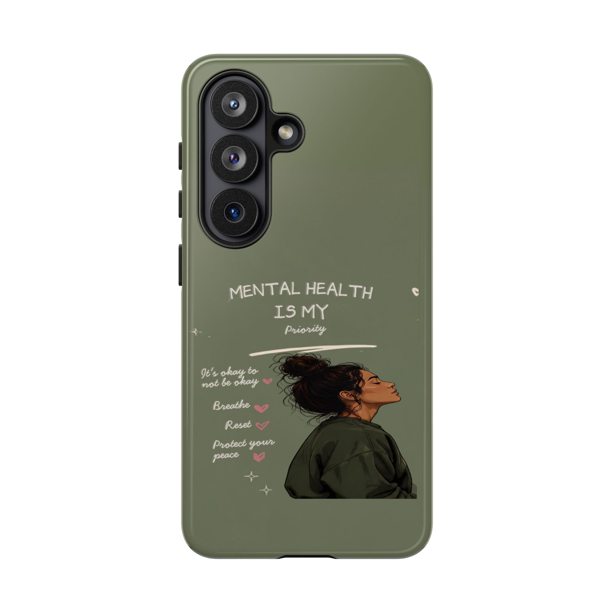 Mental Health Is My Priority Phone Case — Inspirational Protective iPhone Cover
