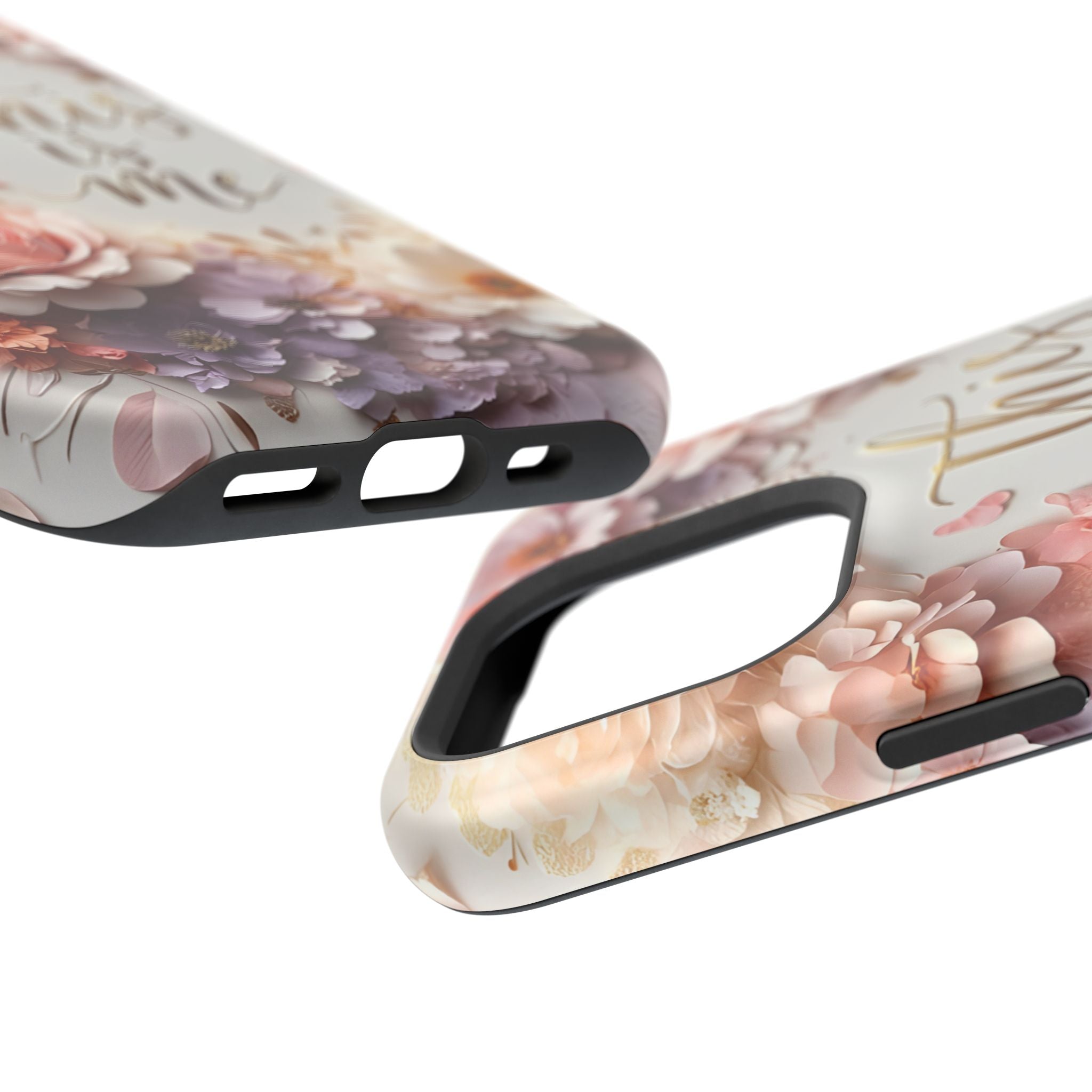 Floral "This Is Me" Phone Case — Impact-Resistant Floral Protective Cover