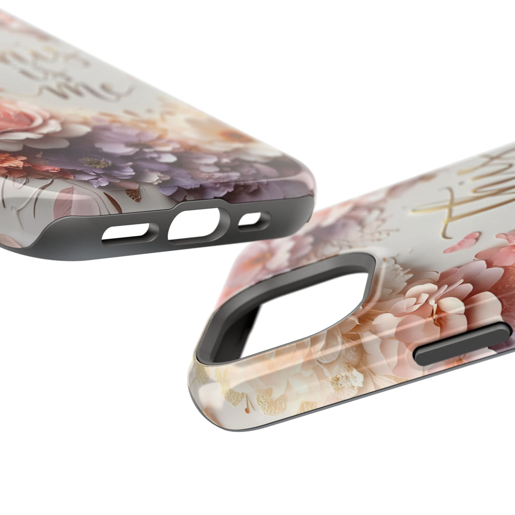 Floral "This Is Me" Phone Case — Impact-Resistant Floral Protective Cover