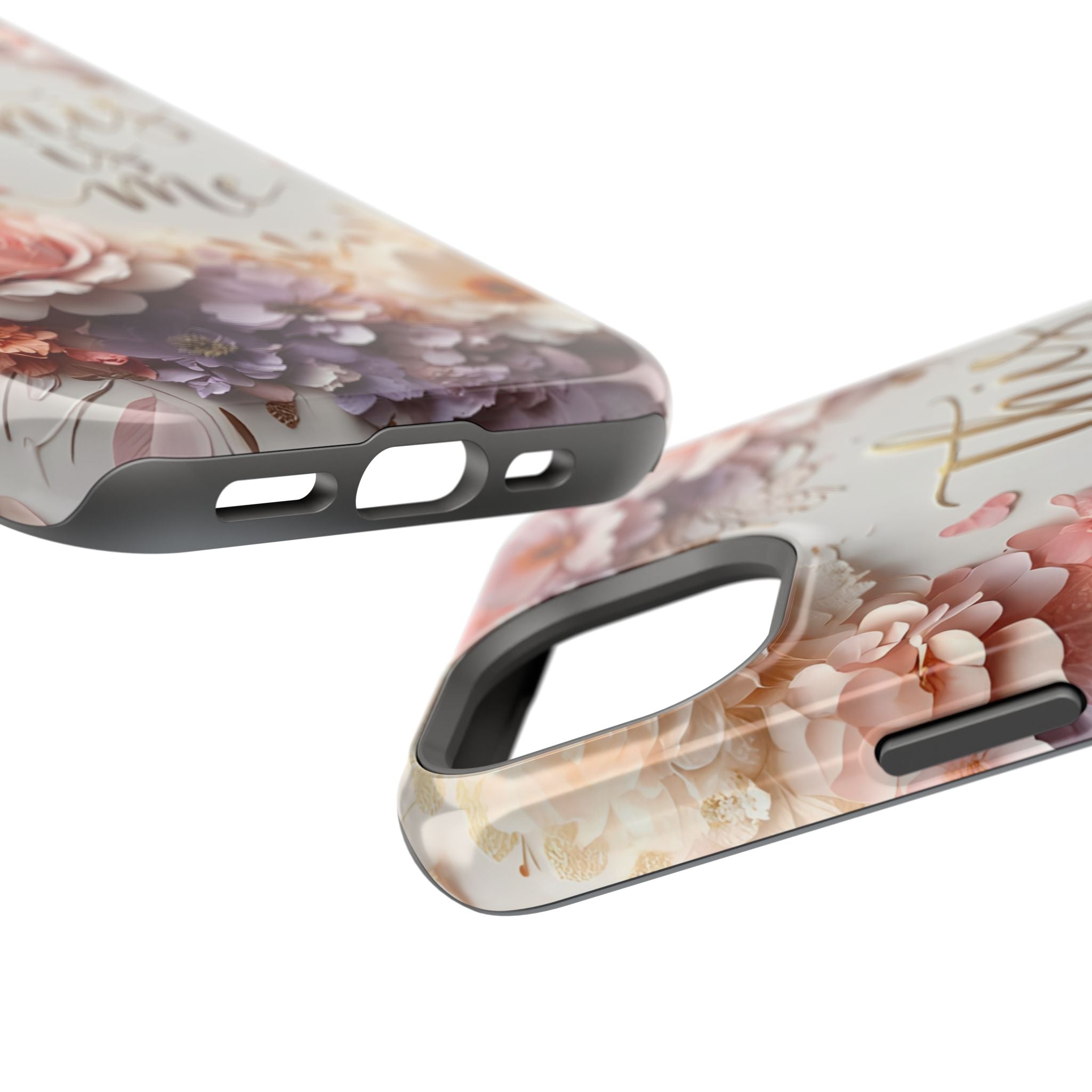Floral "This Is Me" Phone Case — Impact-Resistant Floral Protective Cover