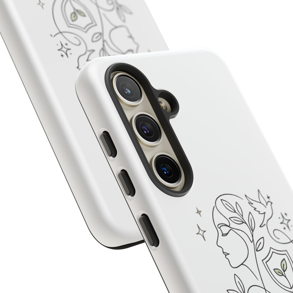 Protect Your Peace Phone Case – Minimalist Wellness iPhone Cover
