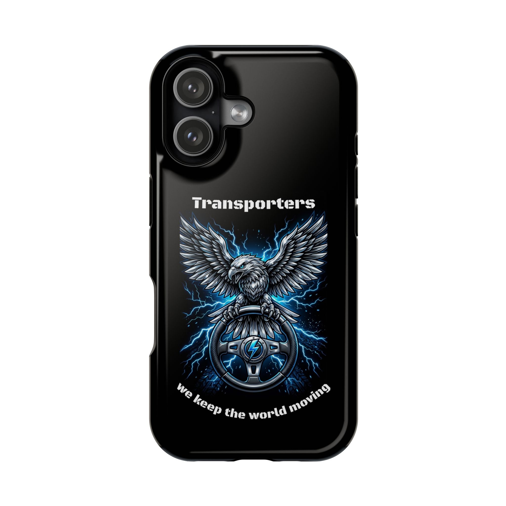 Electric Raven Magnetic Phone Case — Impact‑Resistant Protective Cover