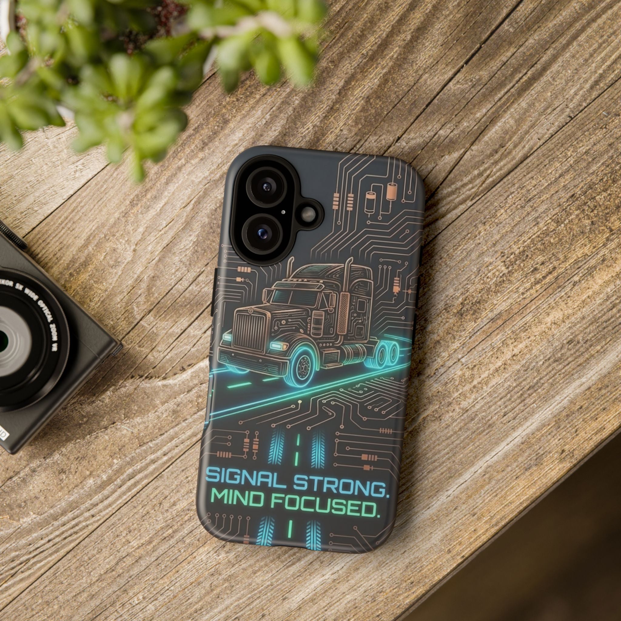 Diesel Warrior Truck Phone Case — Heavy-Duty Trucker iPhone Cover