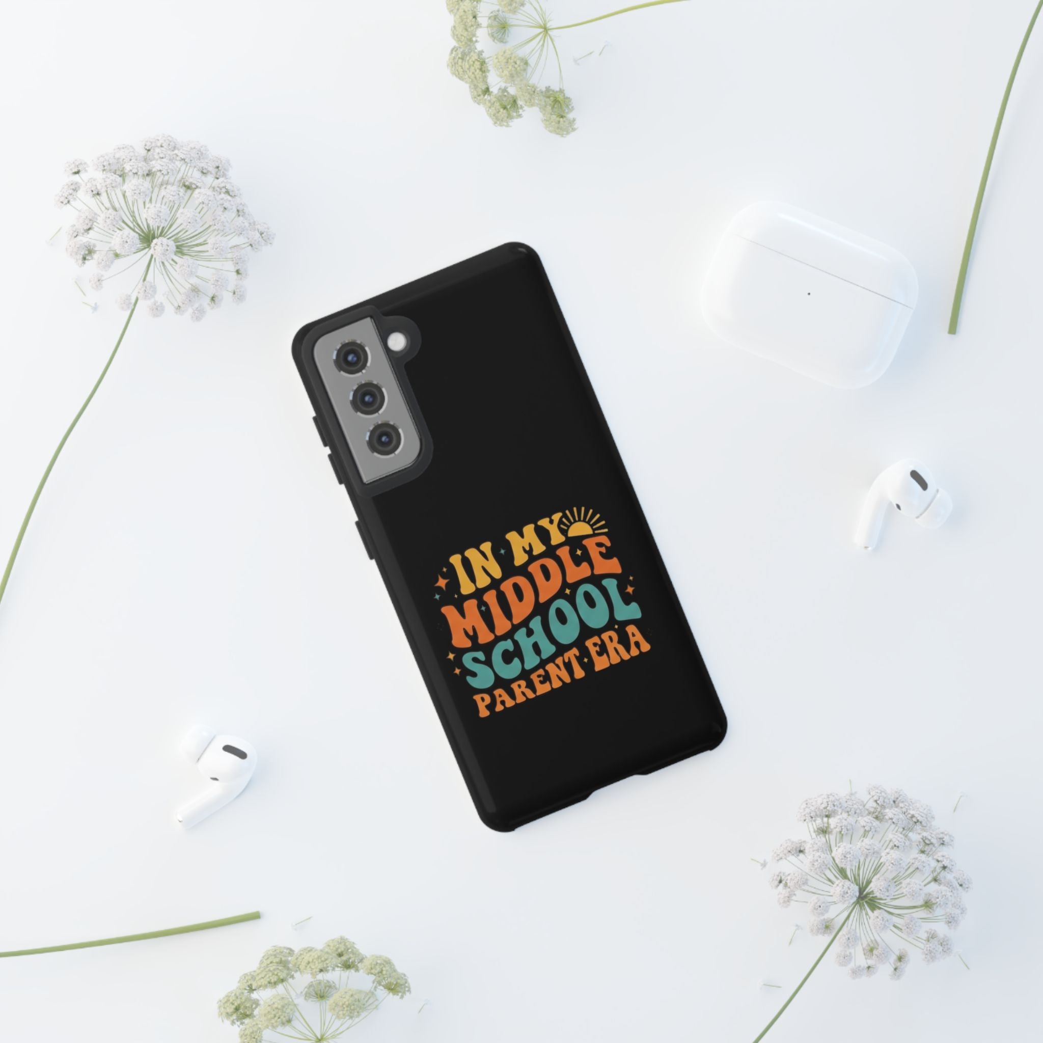 Phone Case – "In My Middle School Parent Era" Retro Design