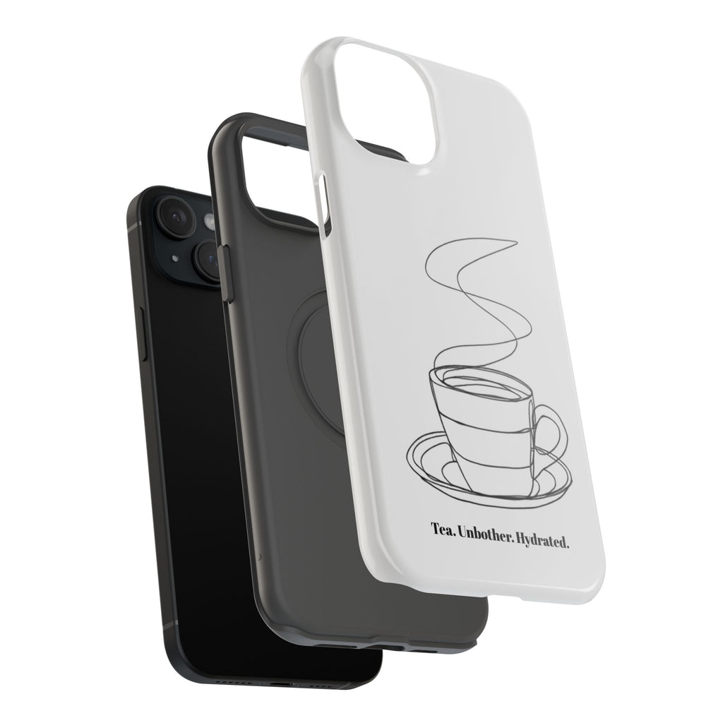 Tea Unbothered Hydrated Phone Case — Impact-Resistant