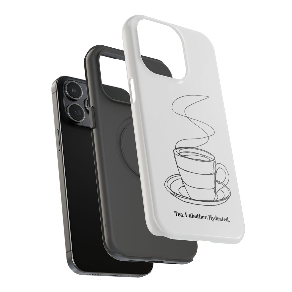 Tea Unbothered Hydrated Phone Case — Impact-Resistant