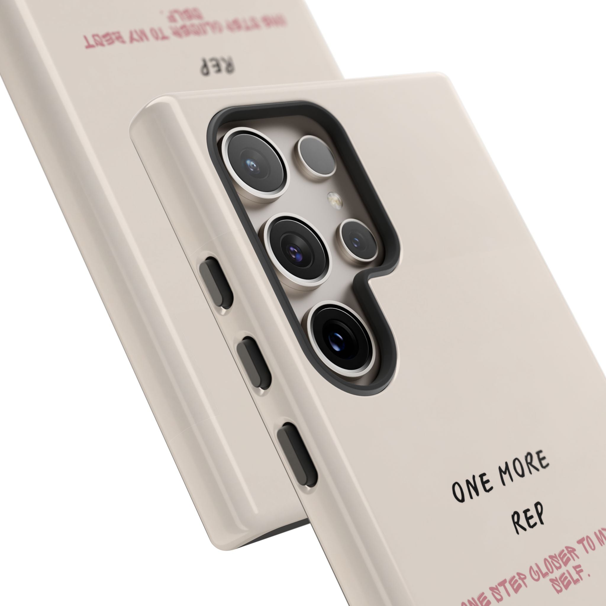 Gym Phone Case — "One More Rep" Workout Duffle & Sneakers Protective Case