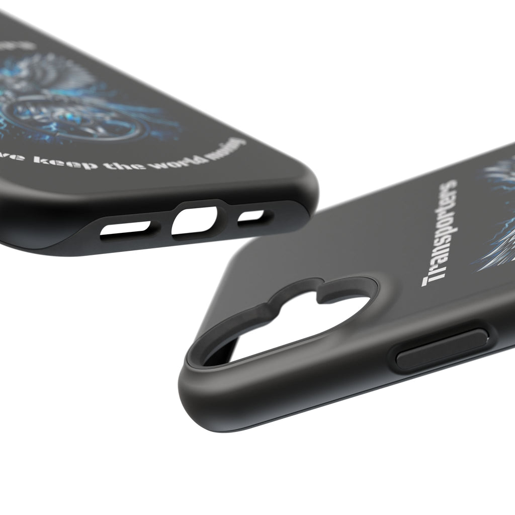 Electric Raven Magnetic Phone Case — Impact‑Resistant Protective Cover