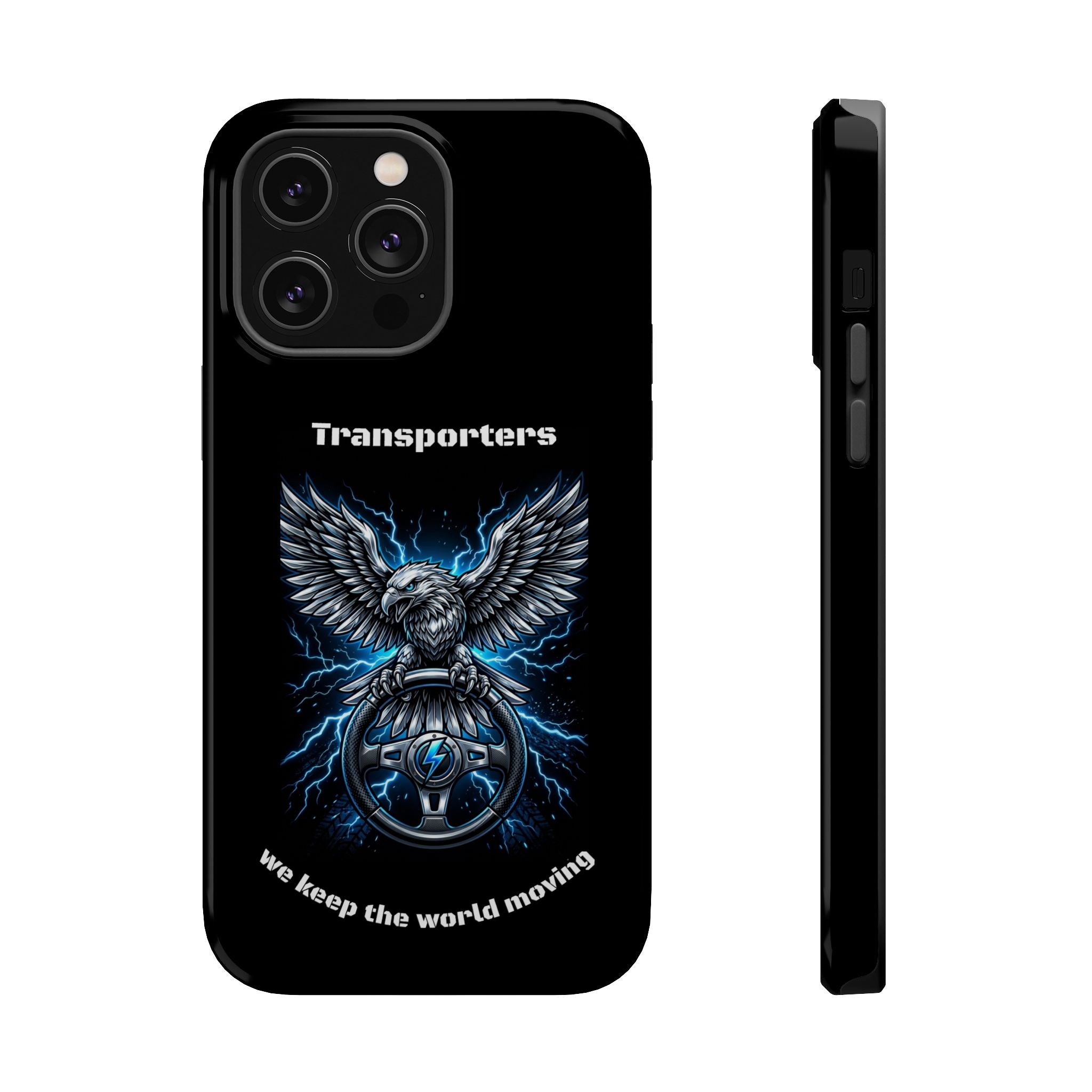 Electric Raven Magnetic Phone Case — Impact‑Resistant Protective Cover