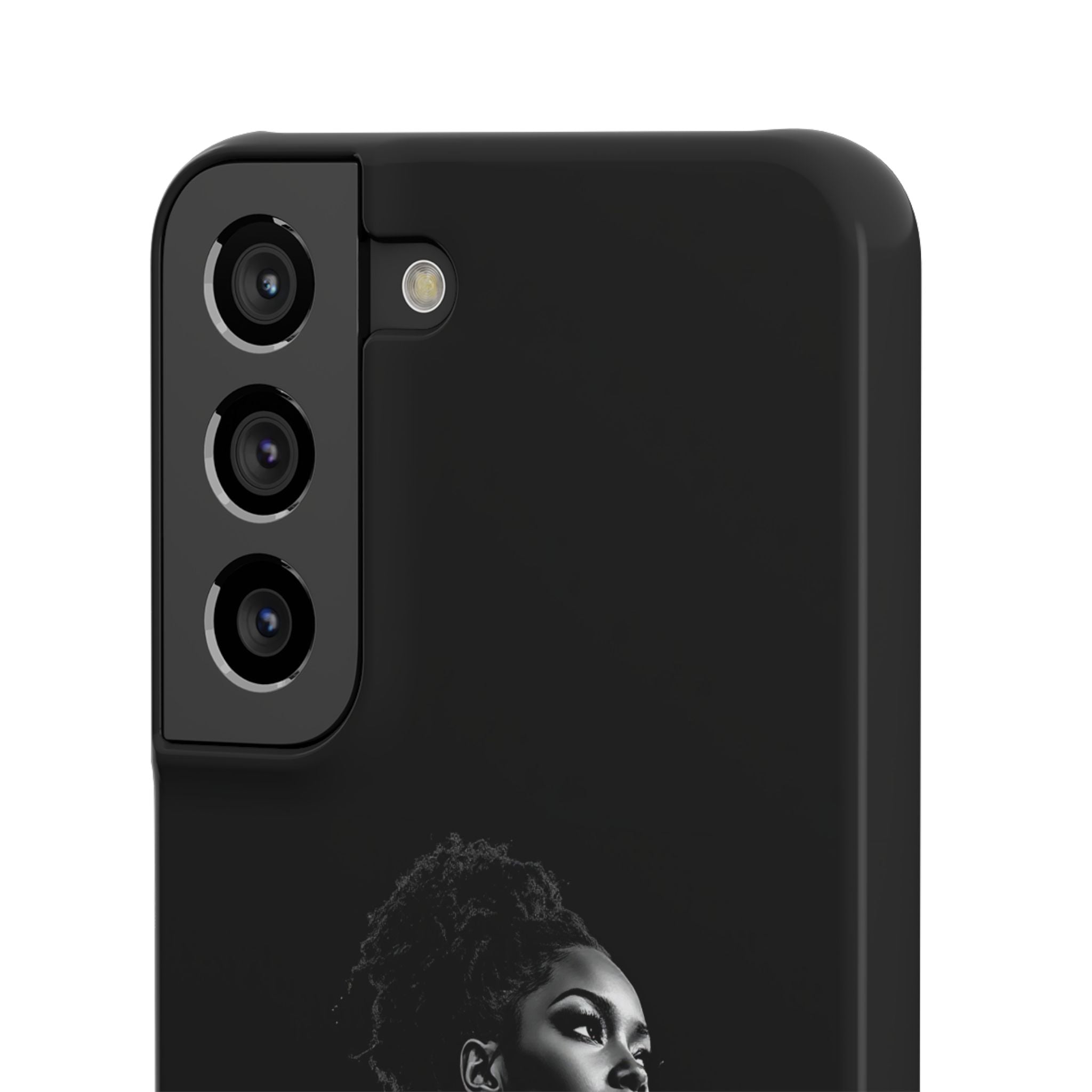 Phone Case — "Long Haul Loyalty" Black Portrait Snap Case