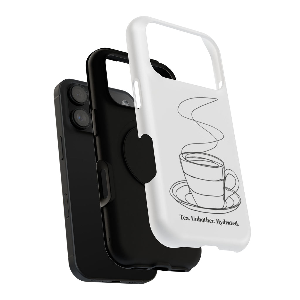 Tea Unbothered Hydrated Phone Case — Impact-Resistant