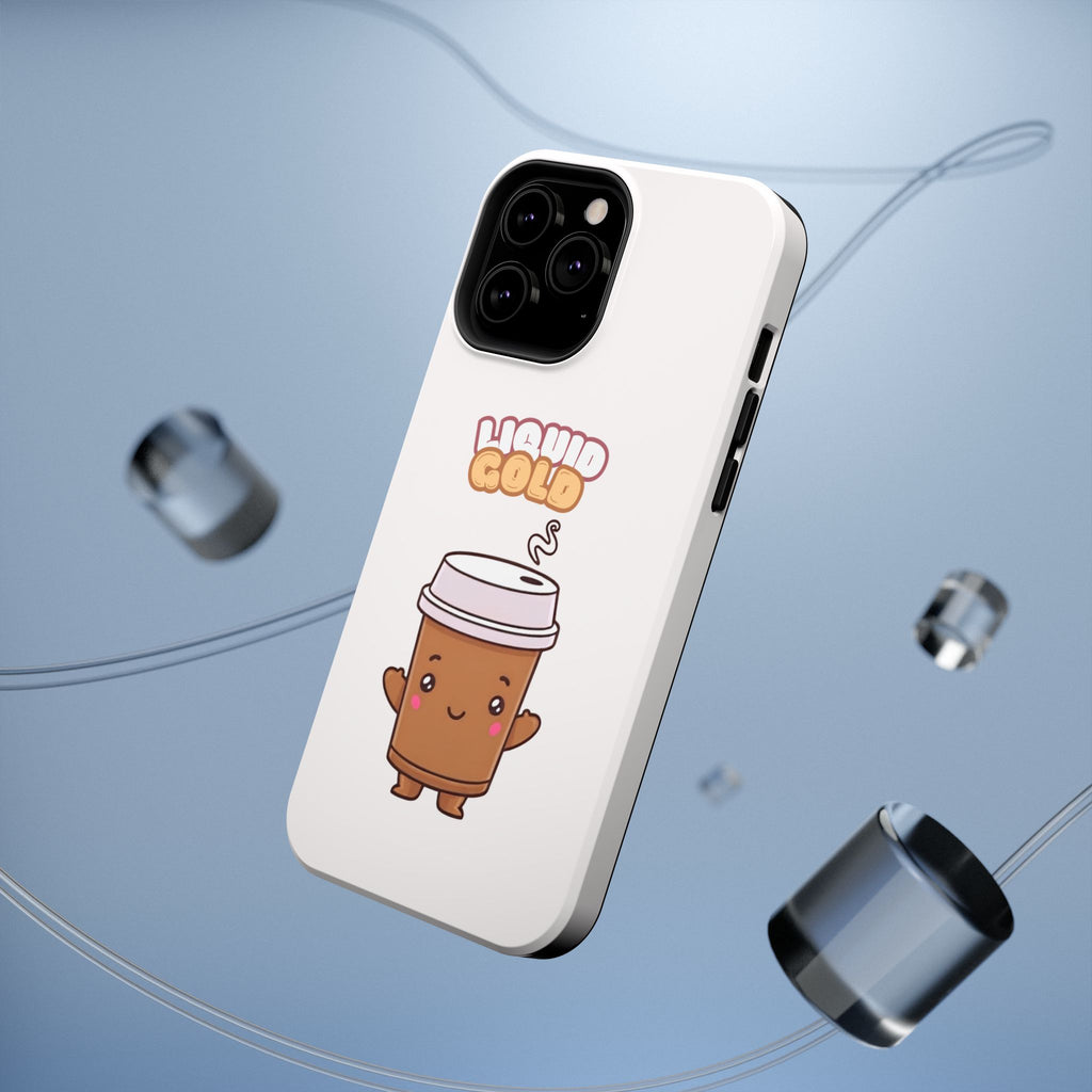 Coffee Cup Phone Case – “Liquid Gold” Cute Kawaii Espresso Impact-Resistant Case