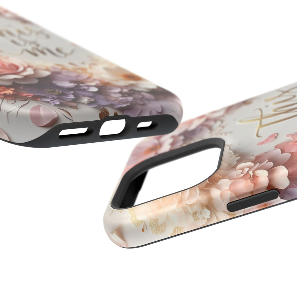 Floral "This Is Me" Phone Case — Impact-Resistant Floral Protective Cover