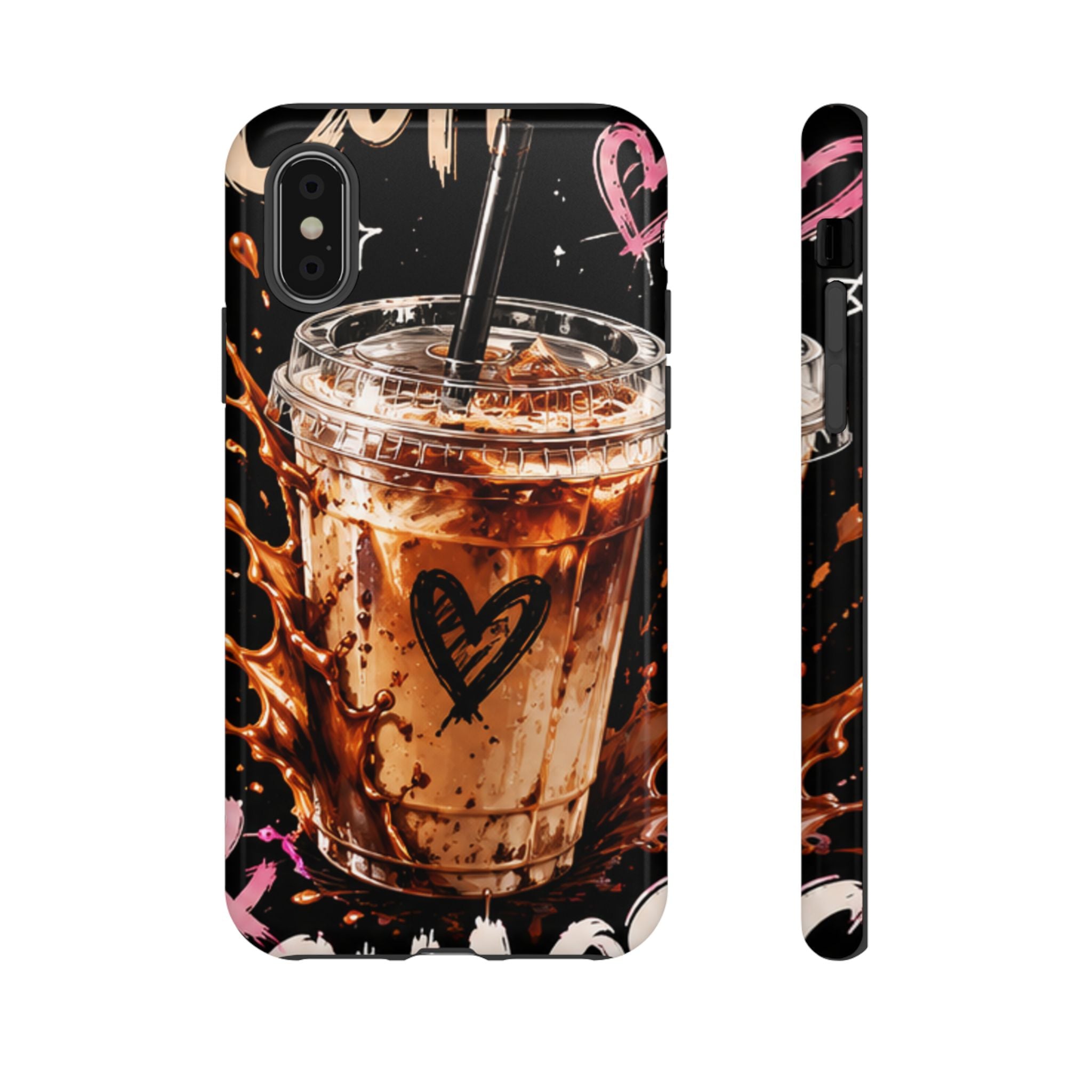 Iced Coffee Phone Case – 'Iced Coffee latte: Stylish Protective Case