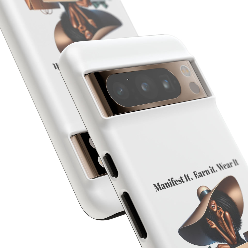 Phone Case - "Manifest It. Earn It. Wear It." Chic Shopper Design
