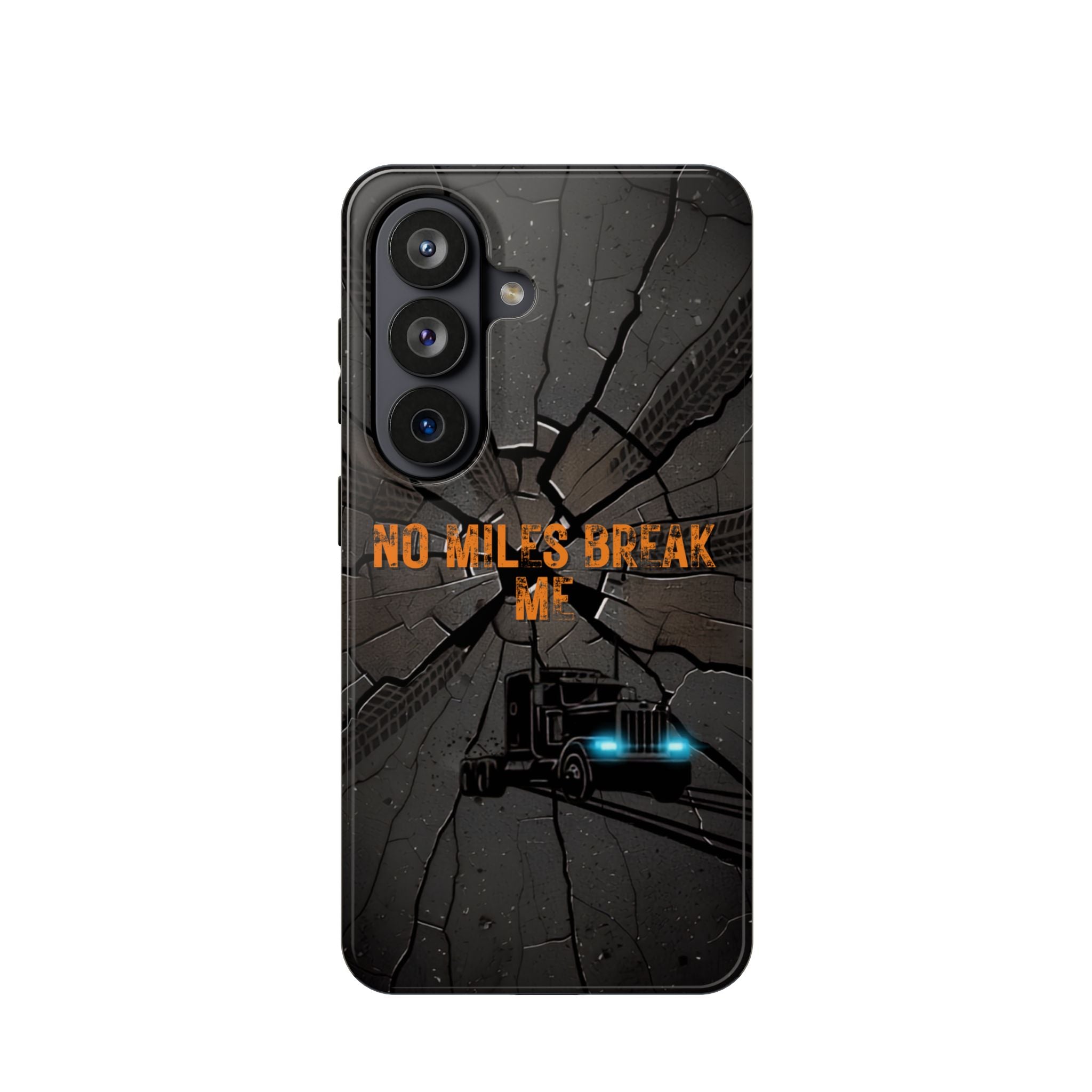 Phone Case — Fiery Semi Truck Magnetic Impact-Resistant Case