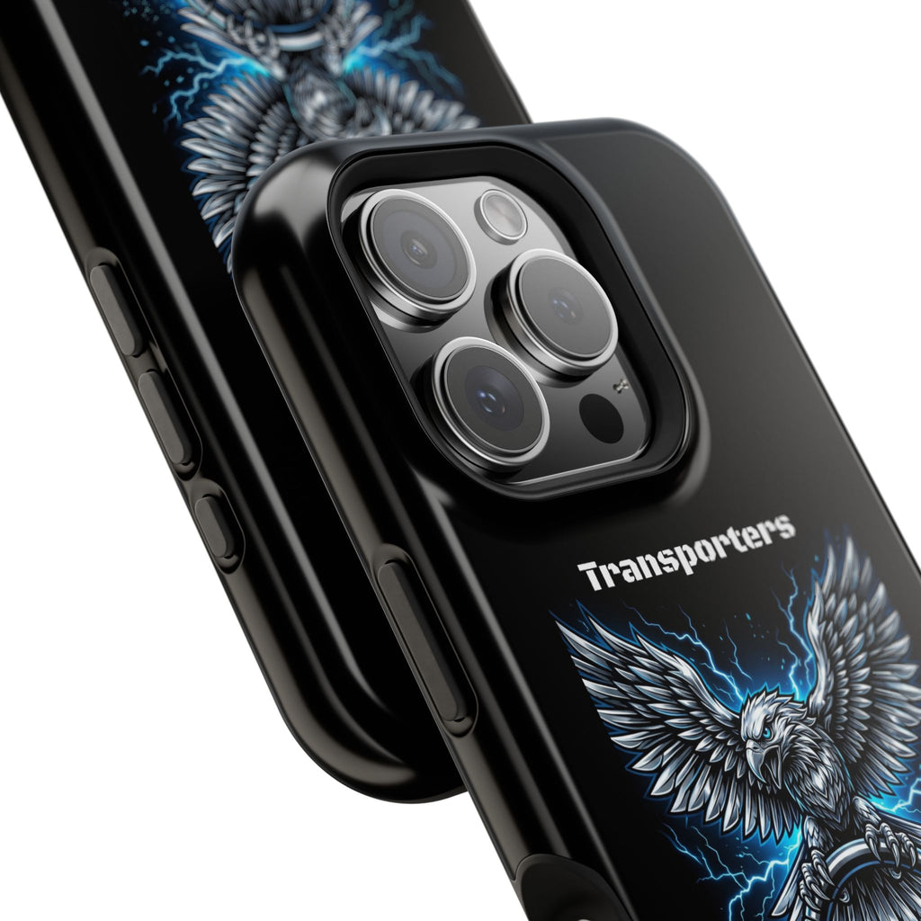 Electric Raven Magnetic Phone Case — Impact‑Resistant Protective Cover