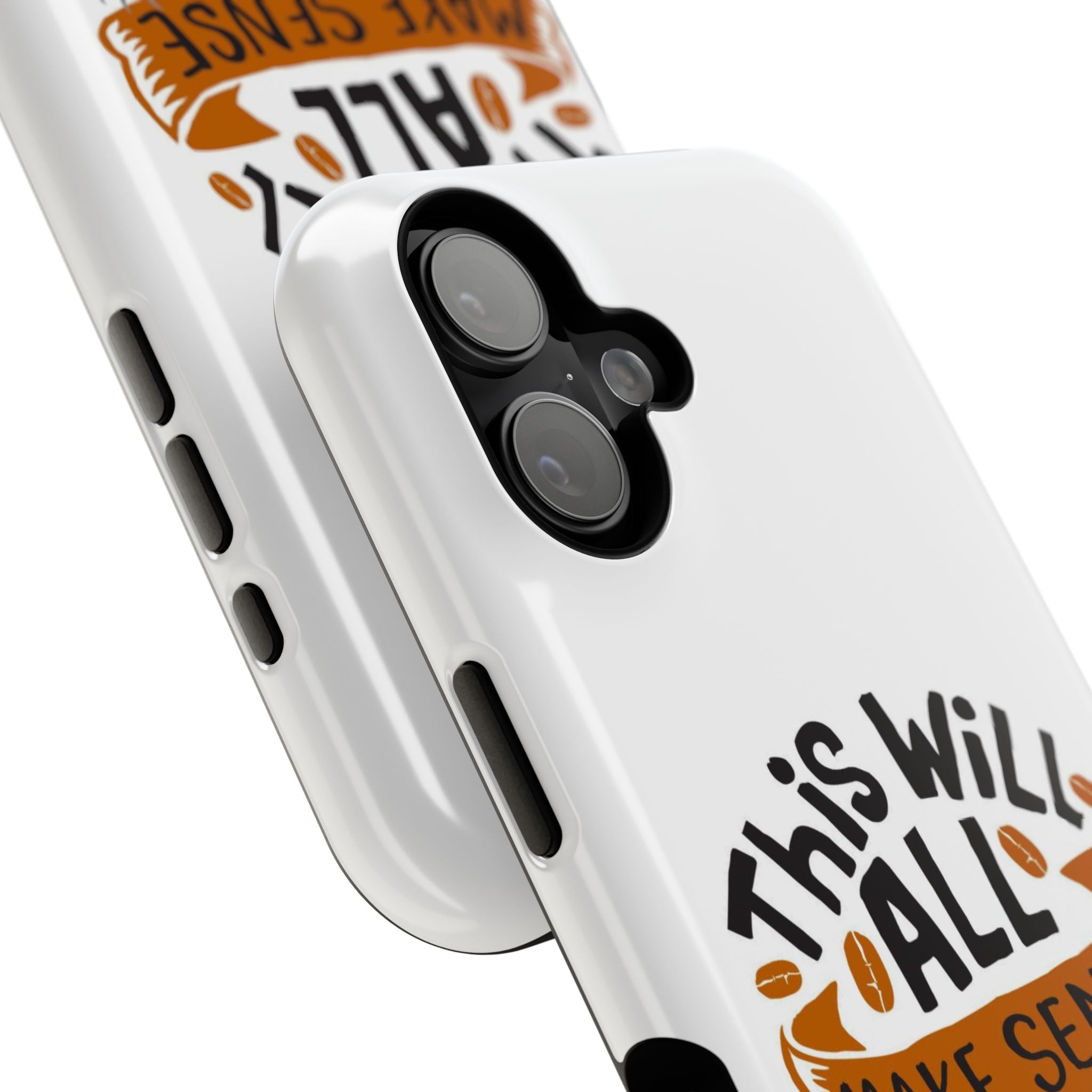 Phone Case — "This Will All Make Sense After Coffee" Impact-Resistant Phone Case