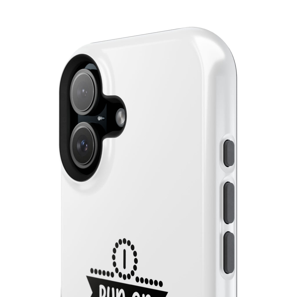 Phone Case — "Run on Coffee and Chaos" Impact-Resistant Protective Cover