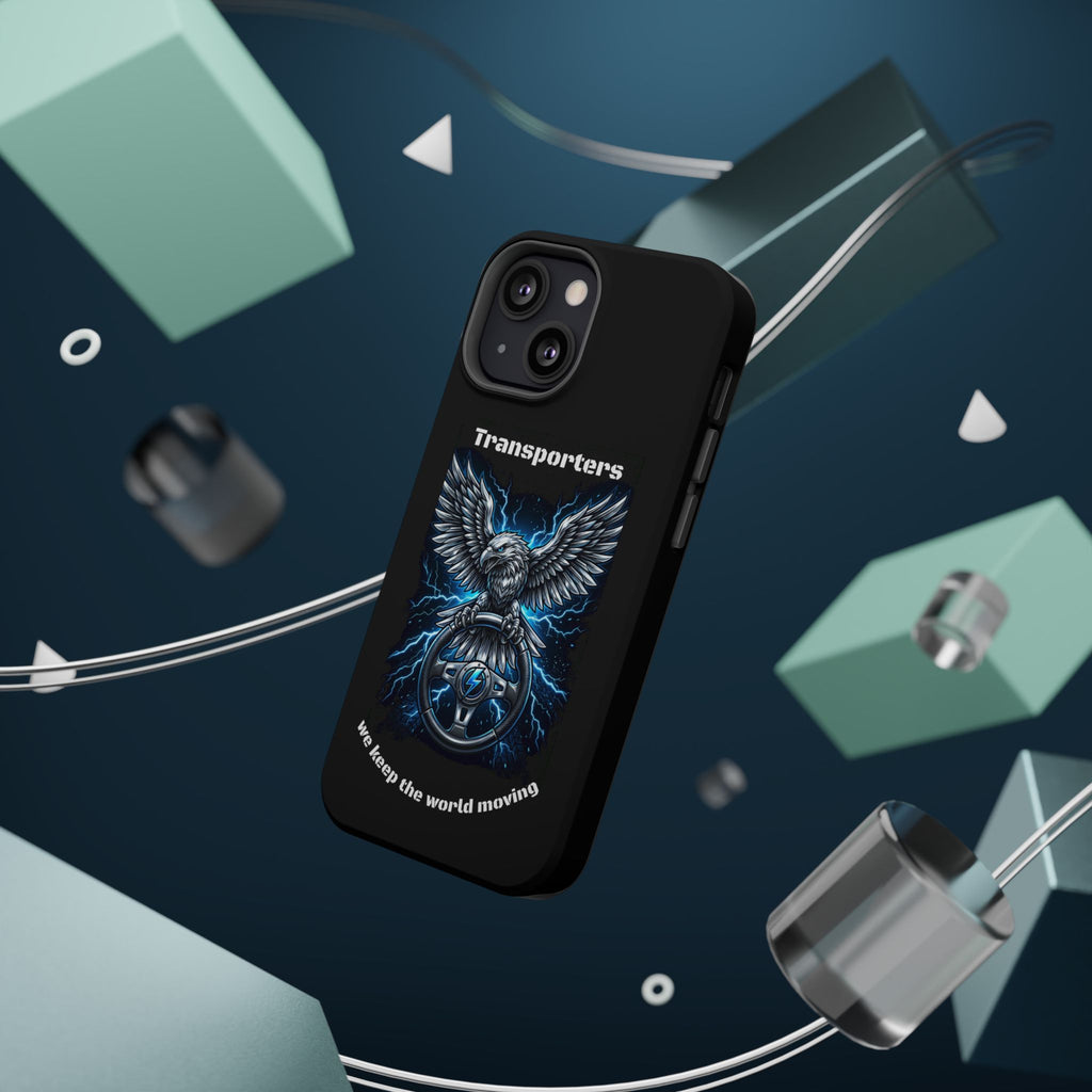 Electric Raven Magnetic Phone Case — Impact‑Resistant Protective Cover