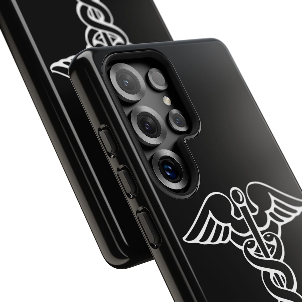 Medical Caduceus Phone Case — "Where Science Meets Compassion" Protective iPhone Cover